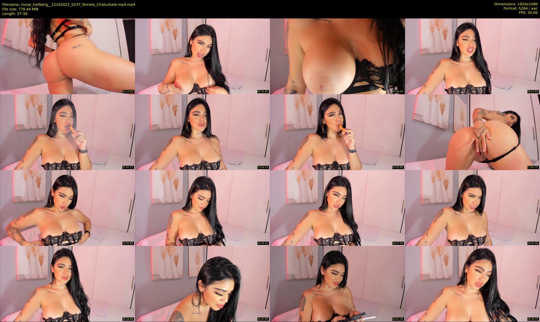 rouse_hallberg_ — 38 minute Chaturbate female cam show recording, 1080p, Oct 12, 2022