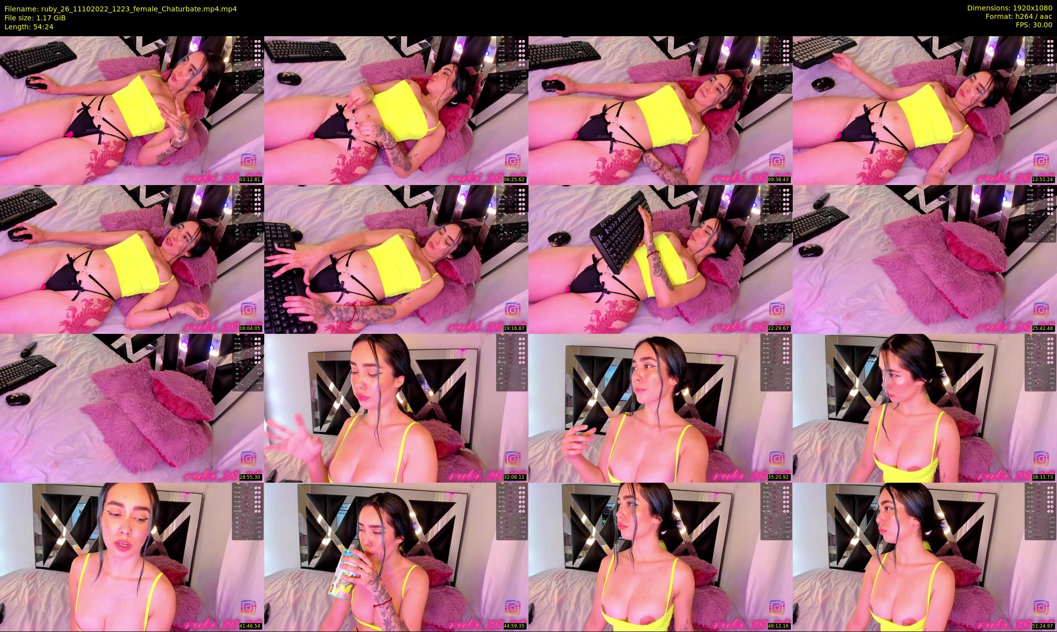 ruby_26 — 55 minute Chaturbate female cam show recording, 1080p, Oct 11, 2022