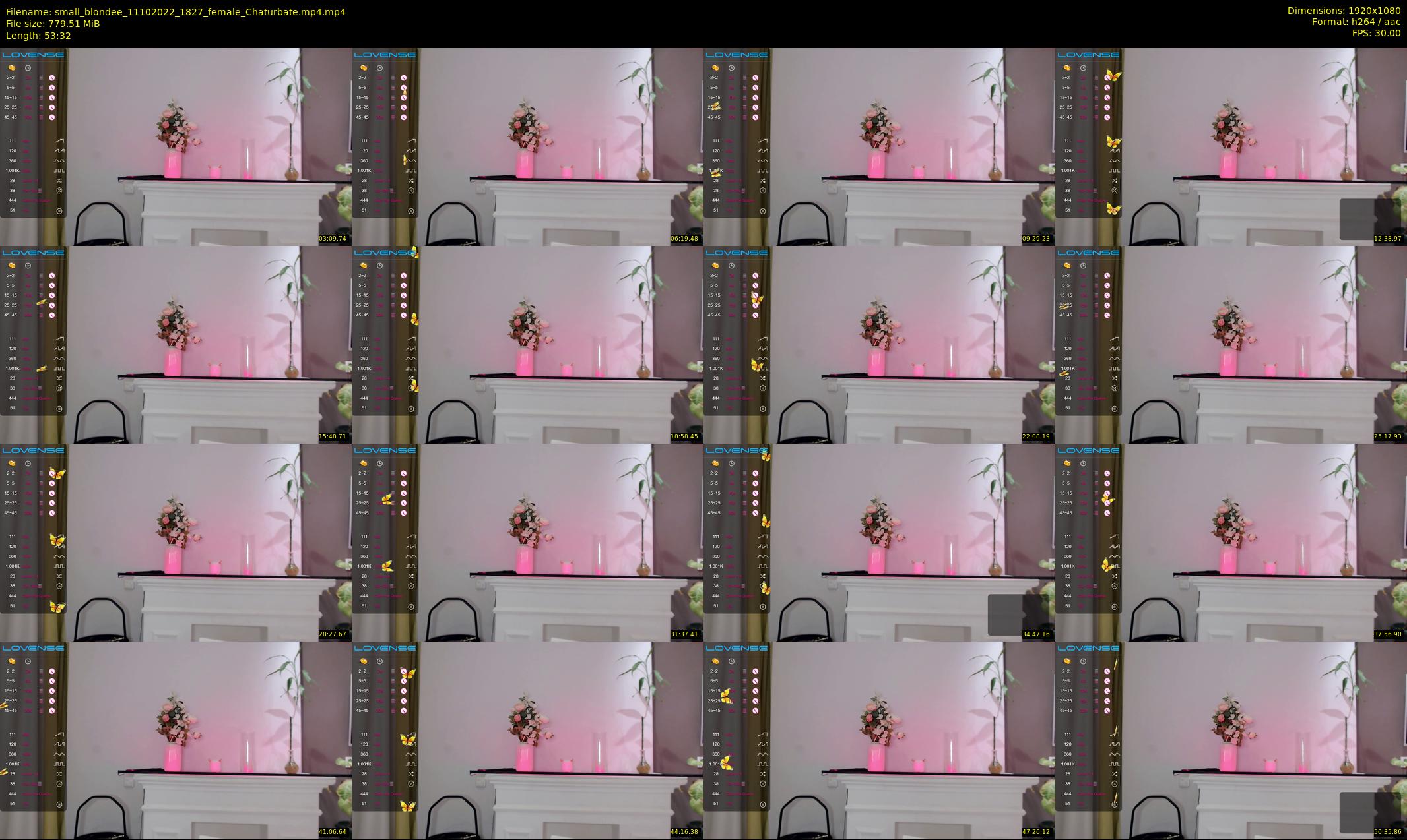 small_blondee — 54 minute Chaturbate female cam show recording, 1080p, Oct 11, 2022
