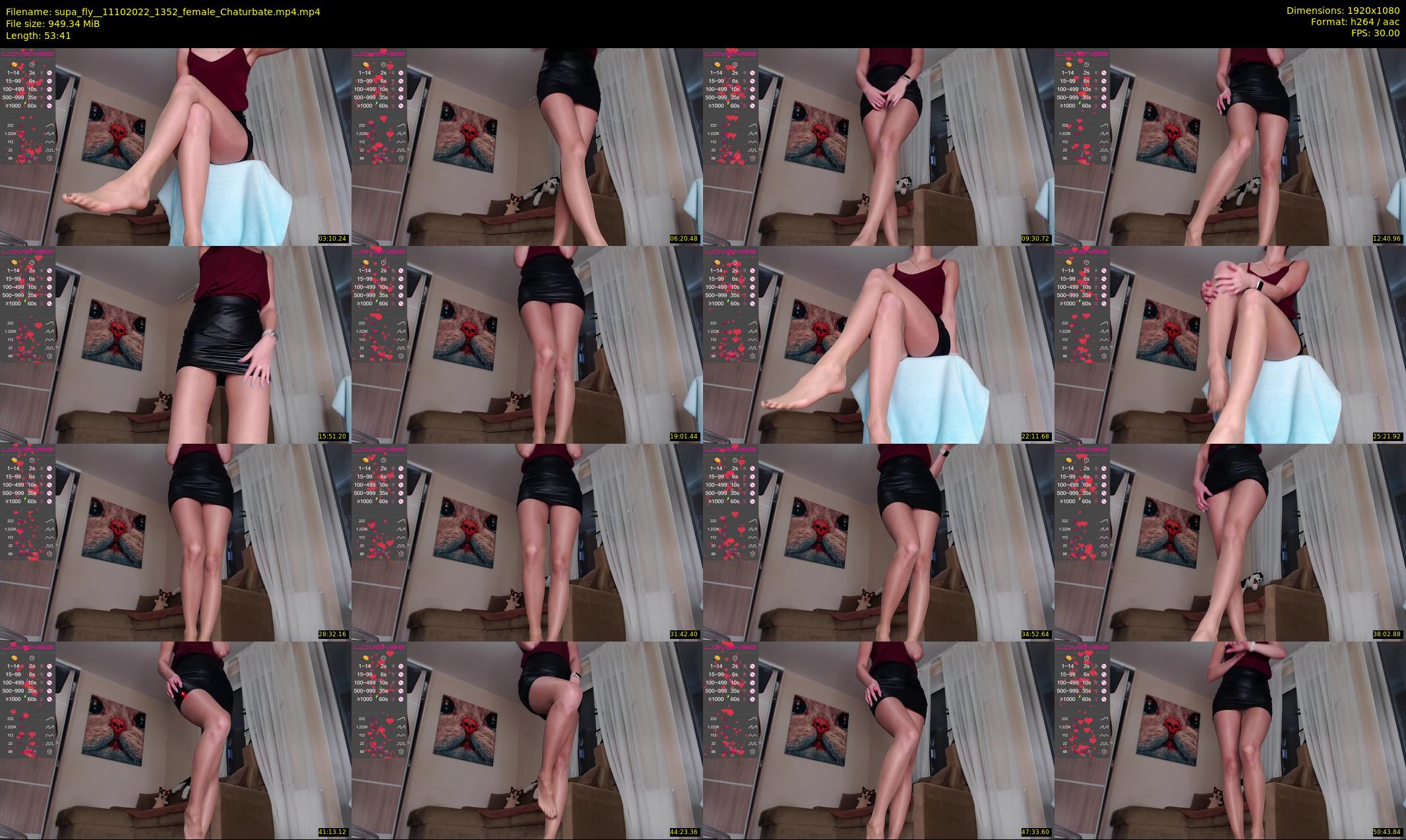 supa_fly_ — 54 minute Chaturbate female cam show recording, 1080p, Oct 11, 2022