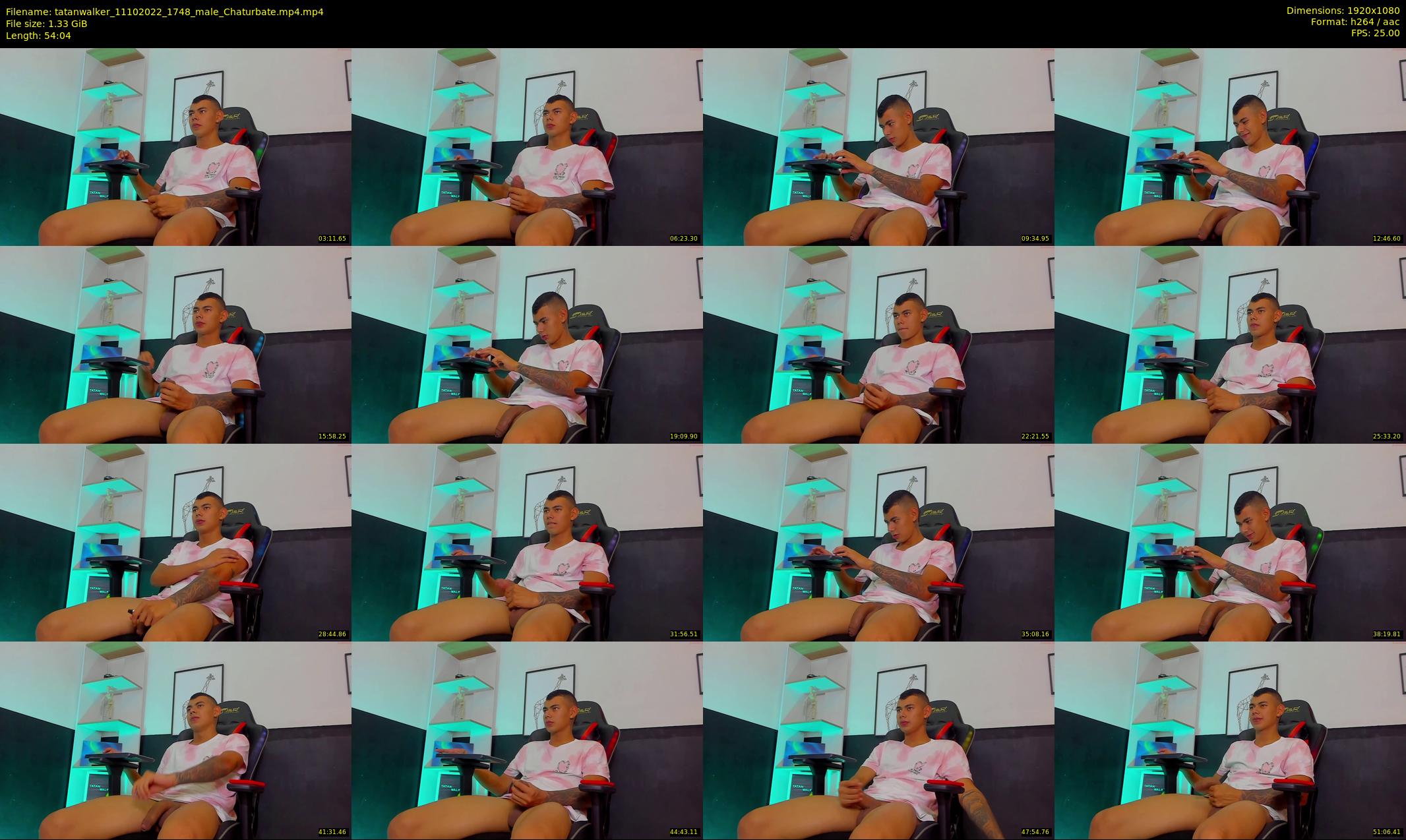 tatanwalker — 55 minute Chaturbate male cam show recording, 1080p, Oct 11, 2022