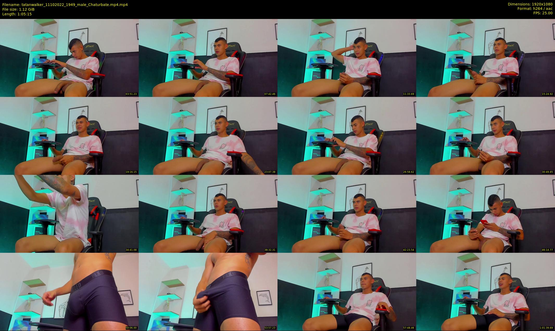 tatanwalker — 66 minute Chaturbate male cam show recording, 1080p, Oct 11, 2022
