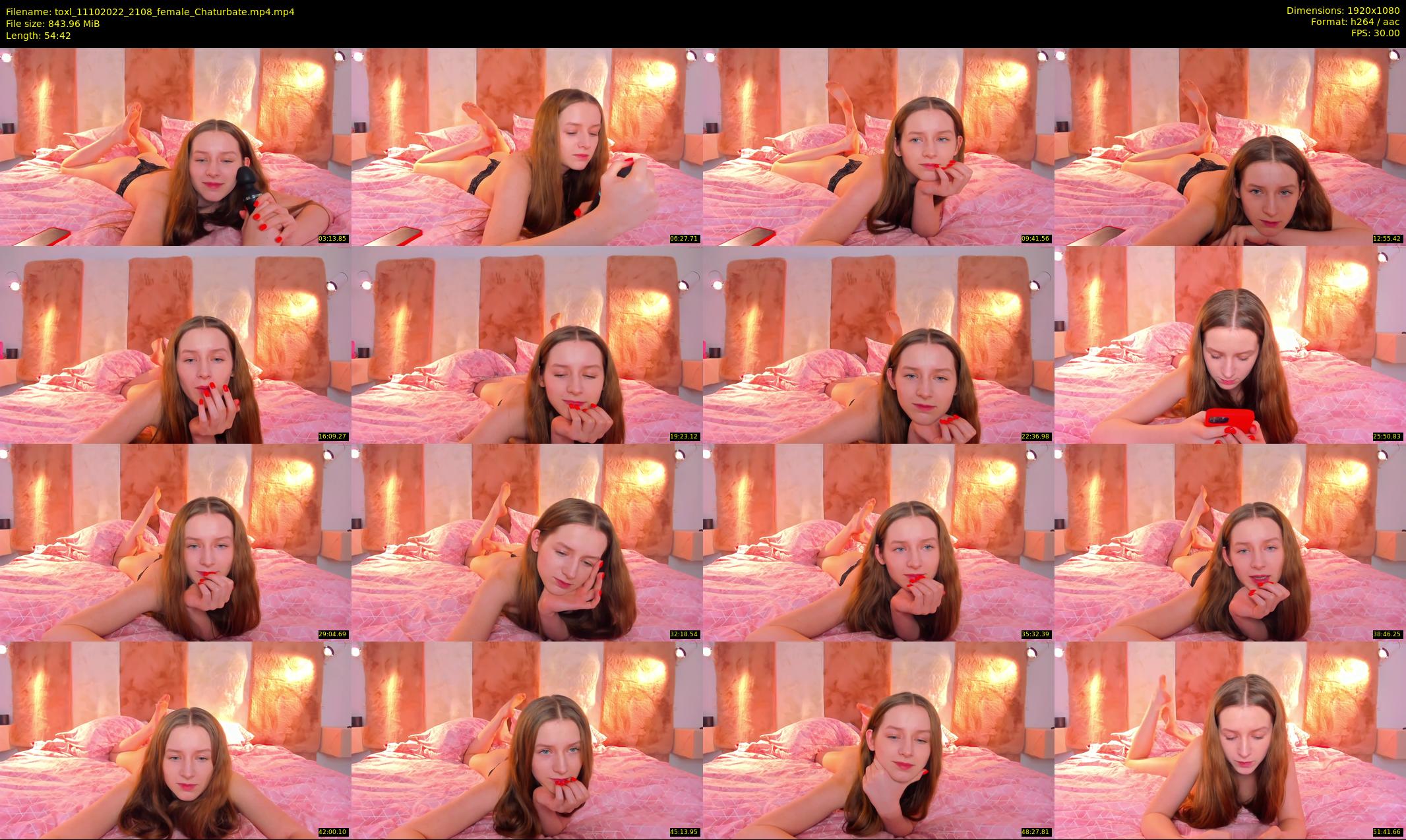 toxl — 55 minute Chaturbate female cam show recording, 1080p, Oct 11, 2022