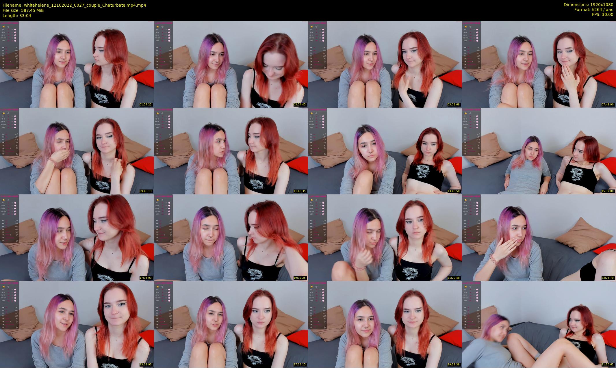 whitehelene — 34 minute Chaturbate female cam show recording, 1080p, Oct 12, 2022
