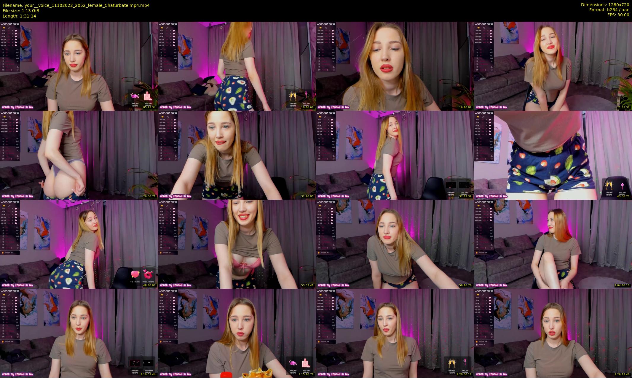 your__voice — 92 minute Chaturbate female cam show recording, 720p, Oct 11, 2022