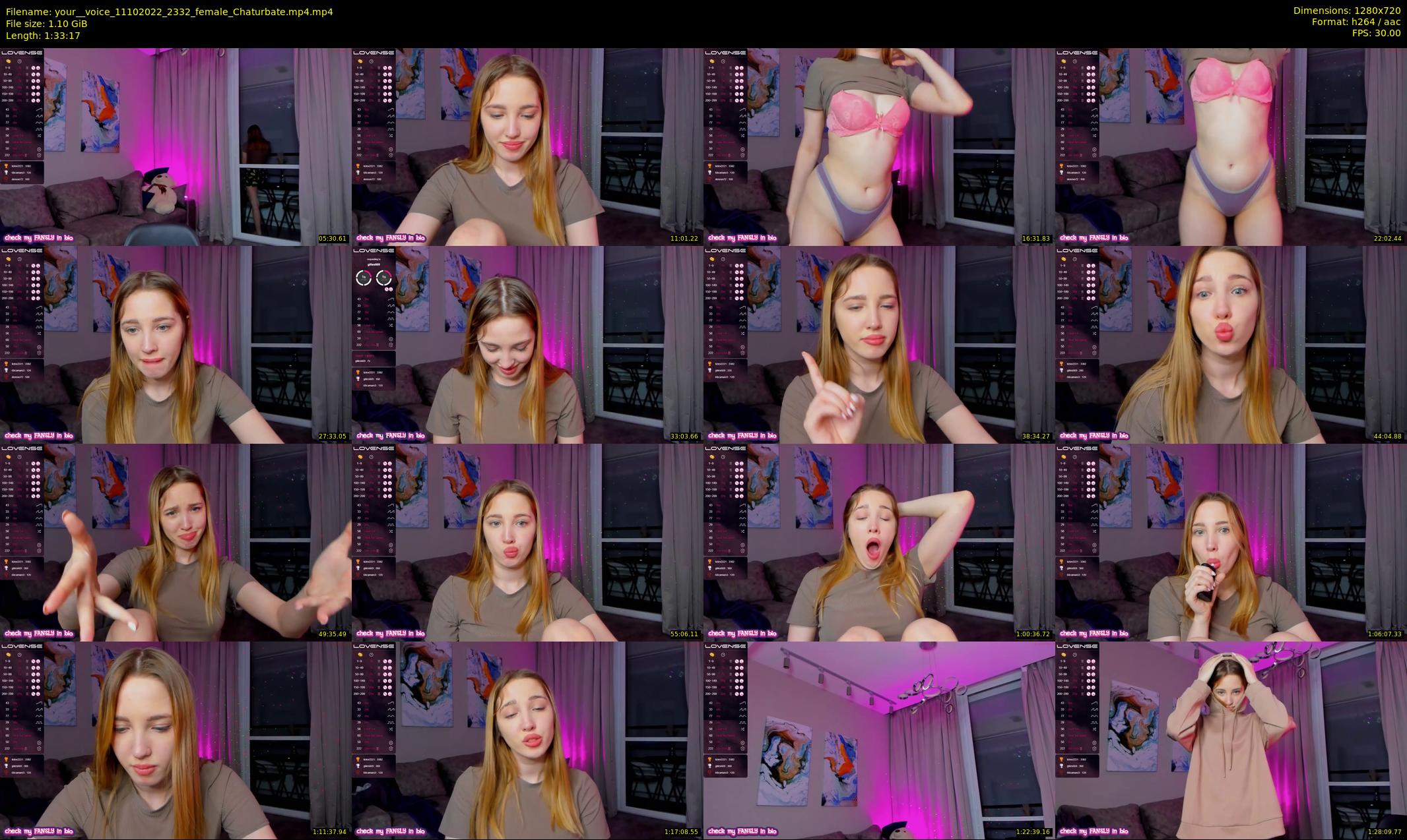 your__voice — 94 minute Chaturbate female cam show recording, 720p, Oct 11, 2022