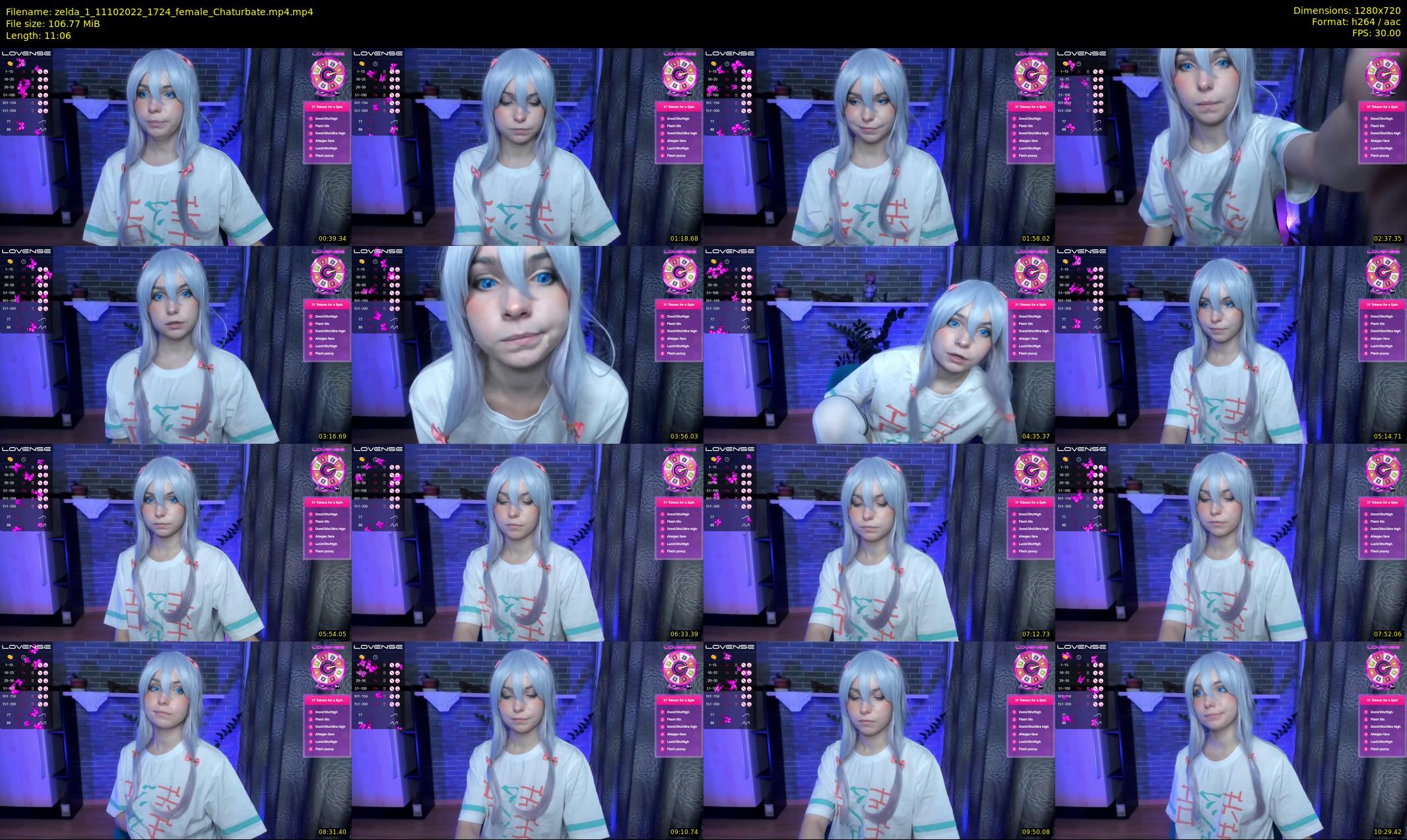 zelda_1 — 12 minute Chaturbate female cam show recording, 720p, Oct 11, 2022