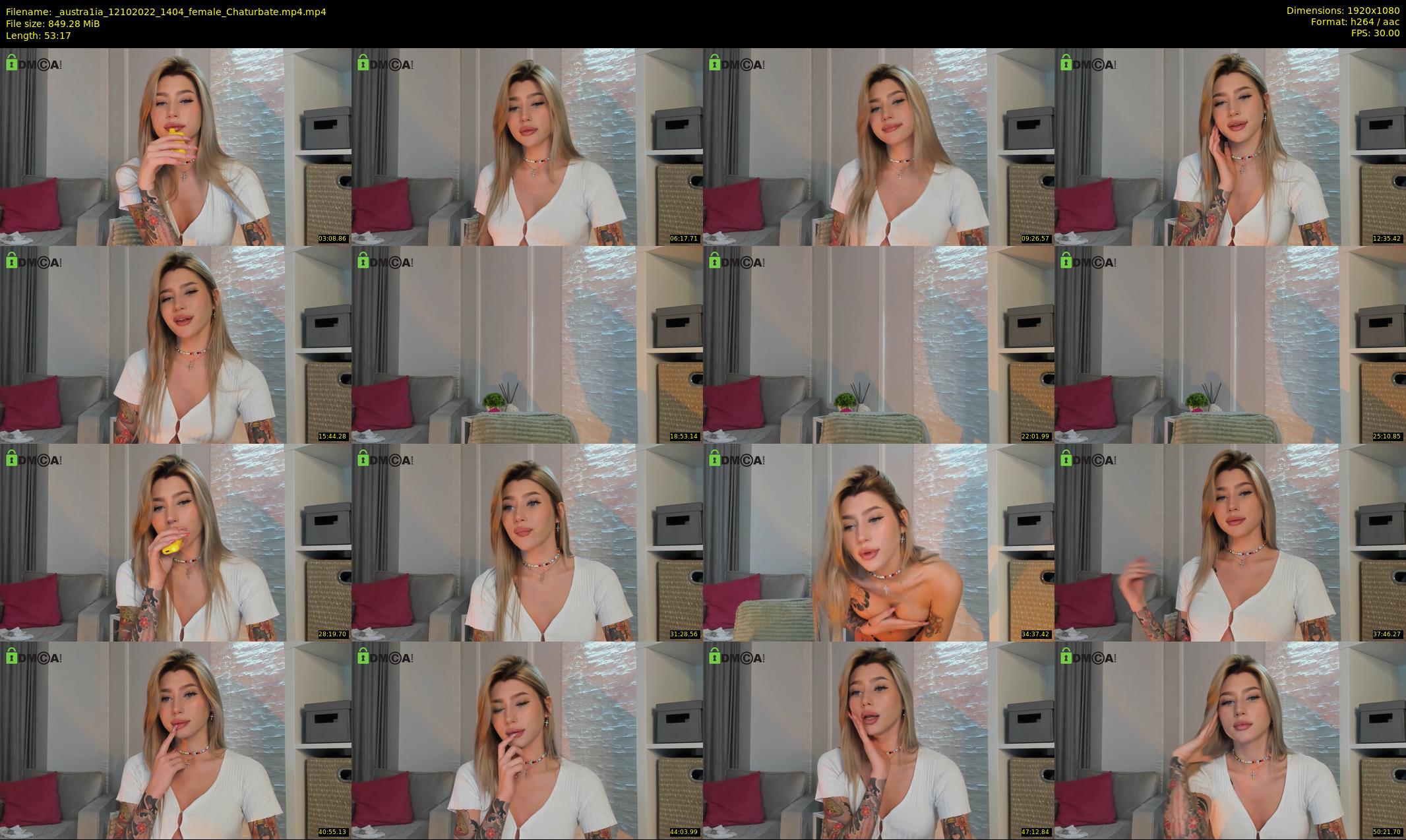 _austra1ia — 54 minute Chaturbate female cam show recording, 1080p, Oct 12, 2022