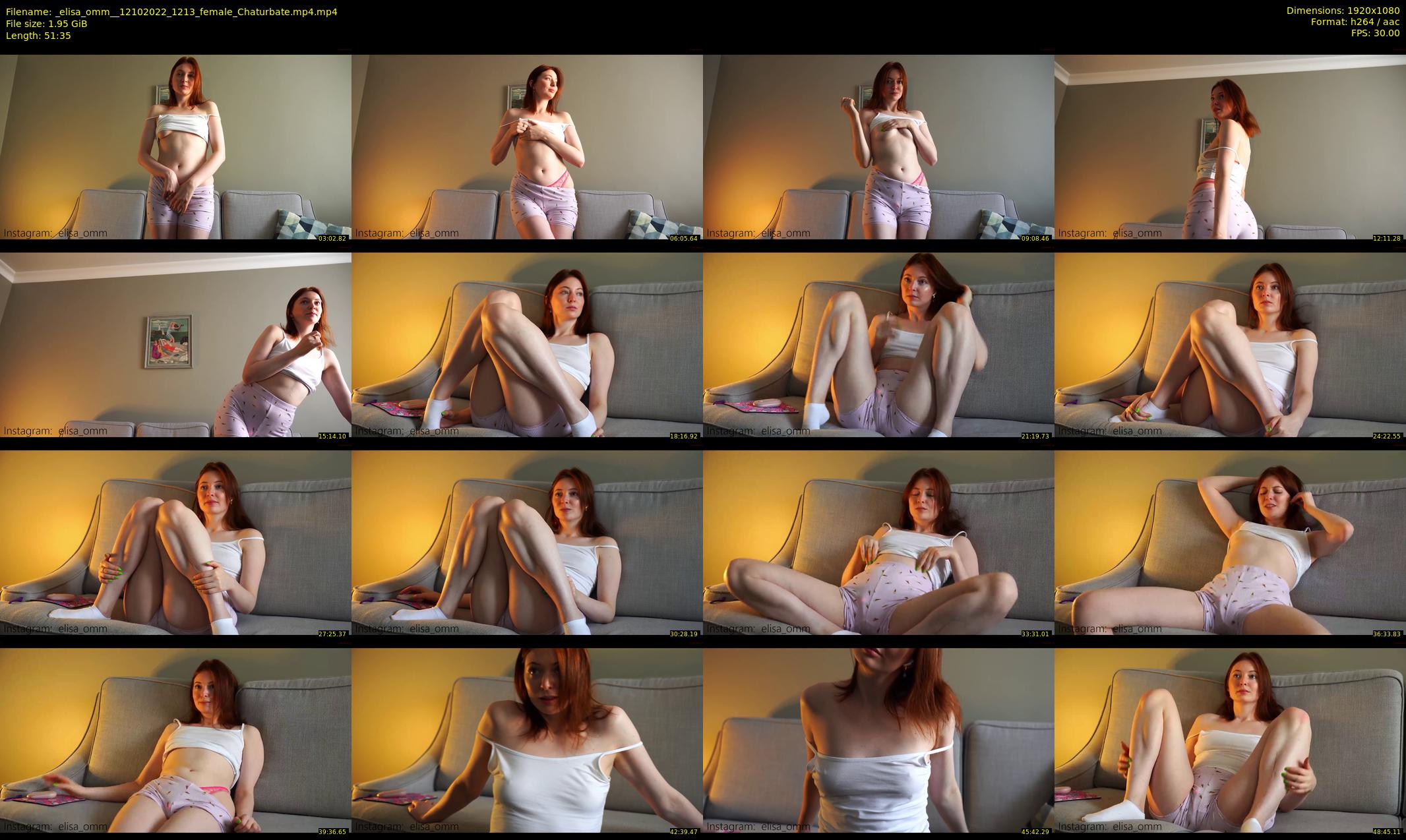 _elisa_omm_ — 52 minute Chaturbate female cam show recording, 1080p, Oct 12, 2022