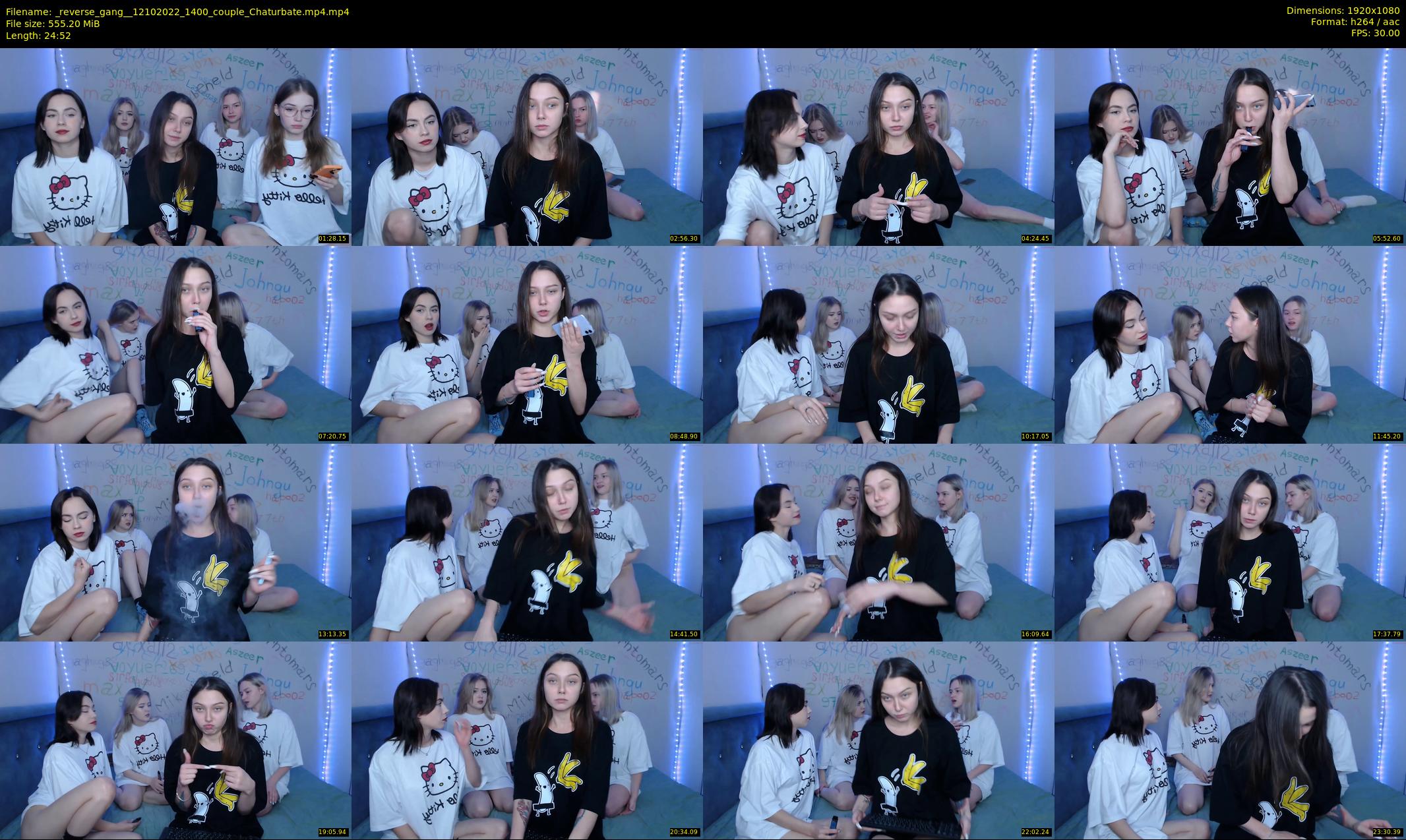_reverse_gang_ — 25 minute Chaturbate couple cam show recording, 1080p, Oct 12, 2022