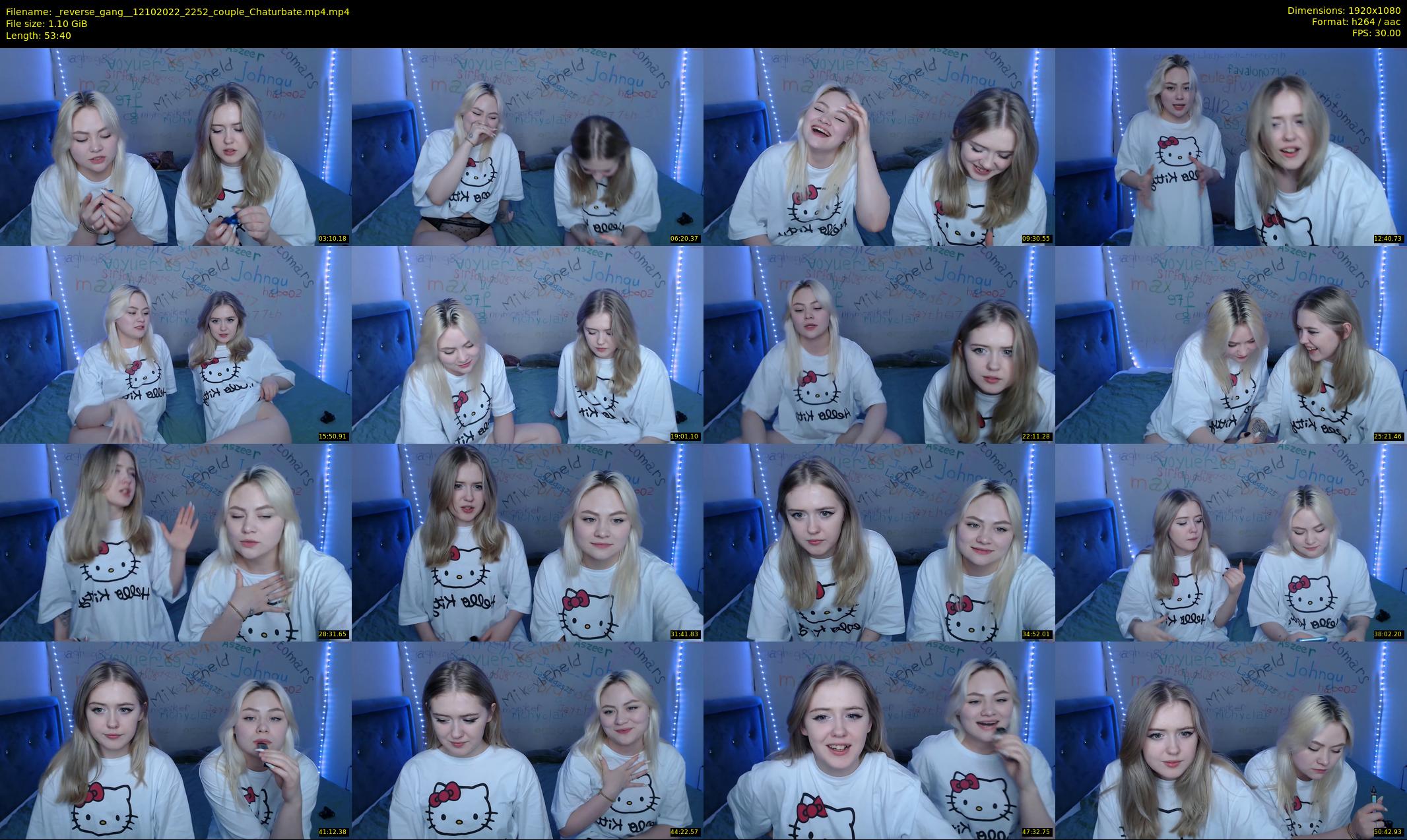 _reverse_gang_ — 54 minute Chaturbate couple cam show recording, 1080p, Oct 12, 2022