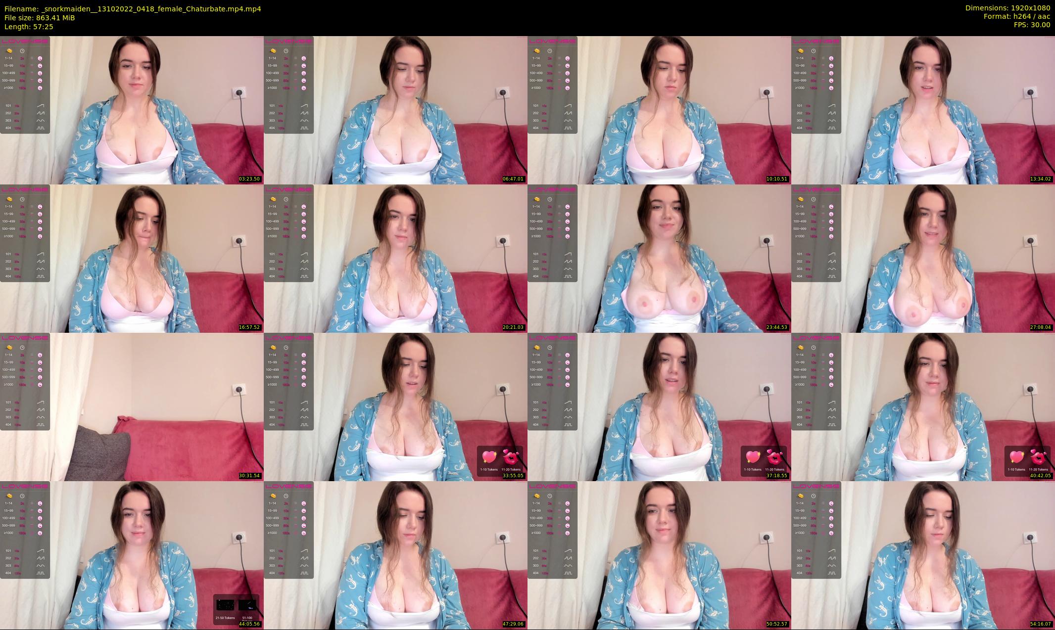 _snorkmaiden_ — 58 minute Chaturbate female cam show recording, 1080p, Oct 13, 2022