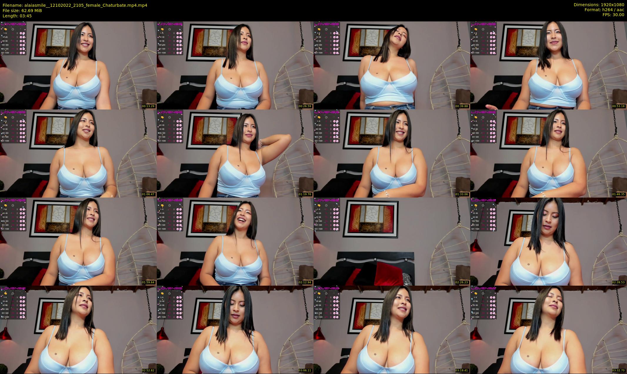 alaiasmile_ — 4 minute Chaturbate female cam show recording, 1080p, Oct 12, 2022