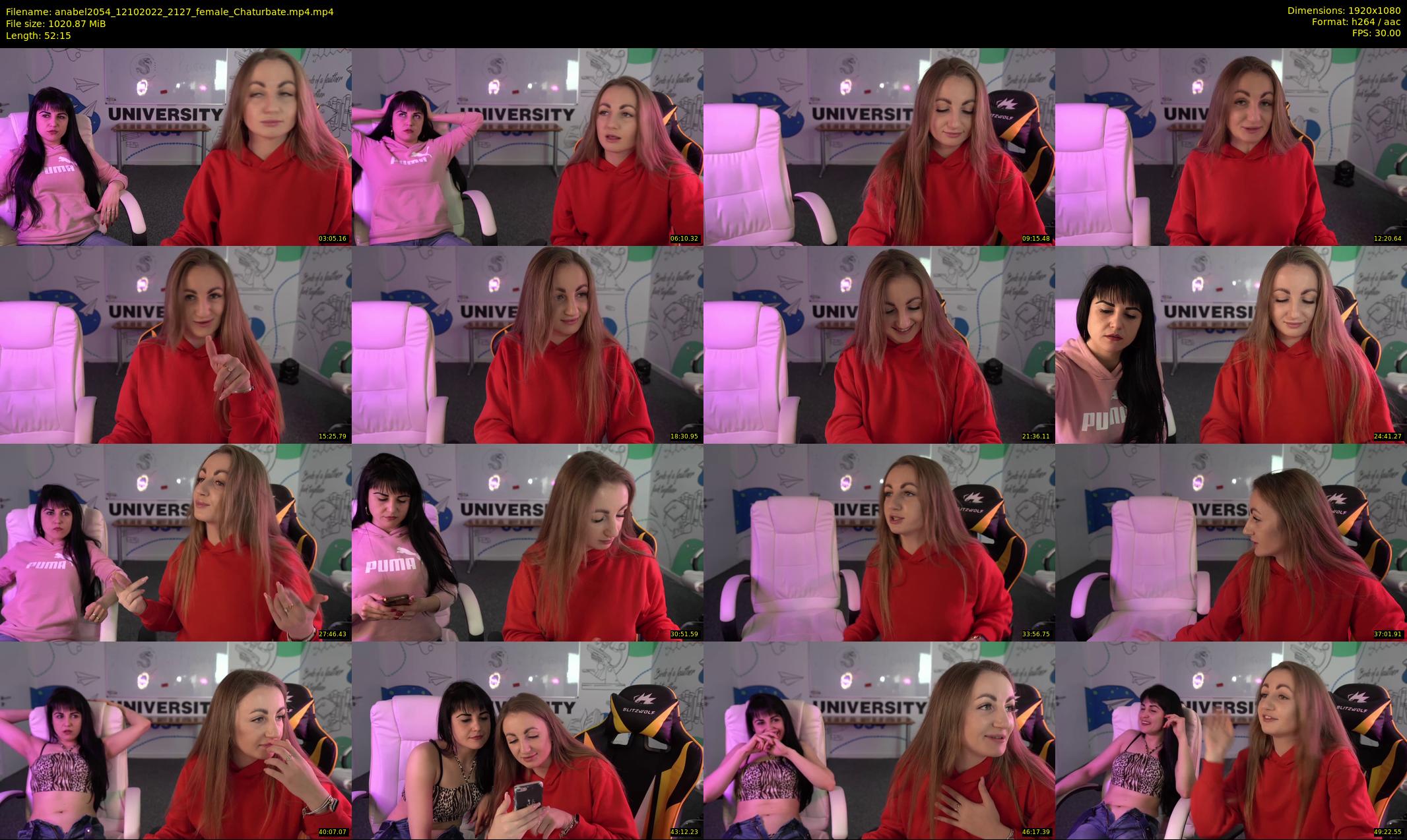 anabel2054 — 53 minute Chaturbate female cam show recording, 1080p, Oct 12, 2022