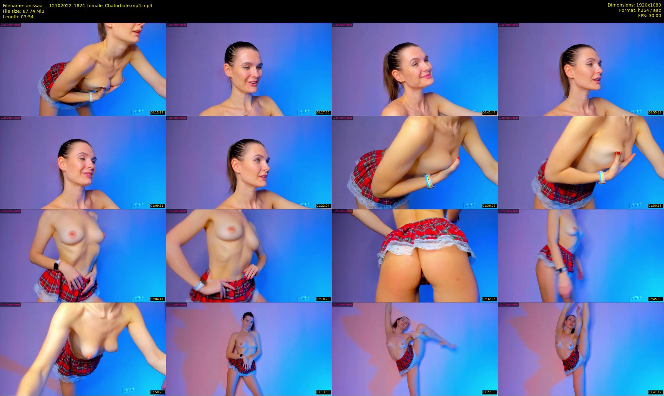 anissaa__ — 4 minute Chaturbate female cam show recording, 1080p, Oct 12, 2022