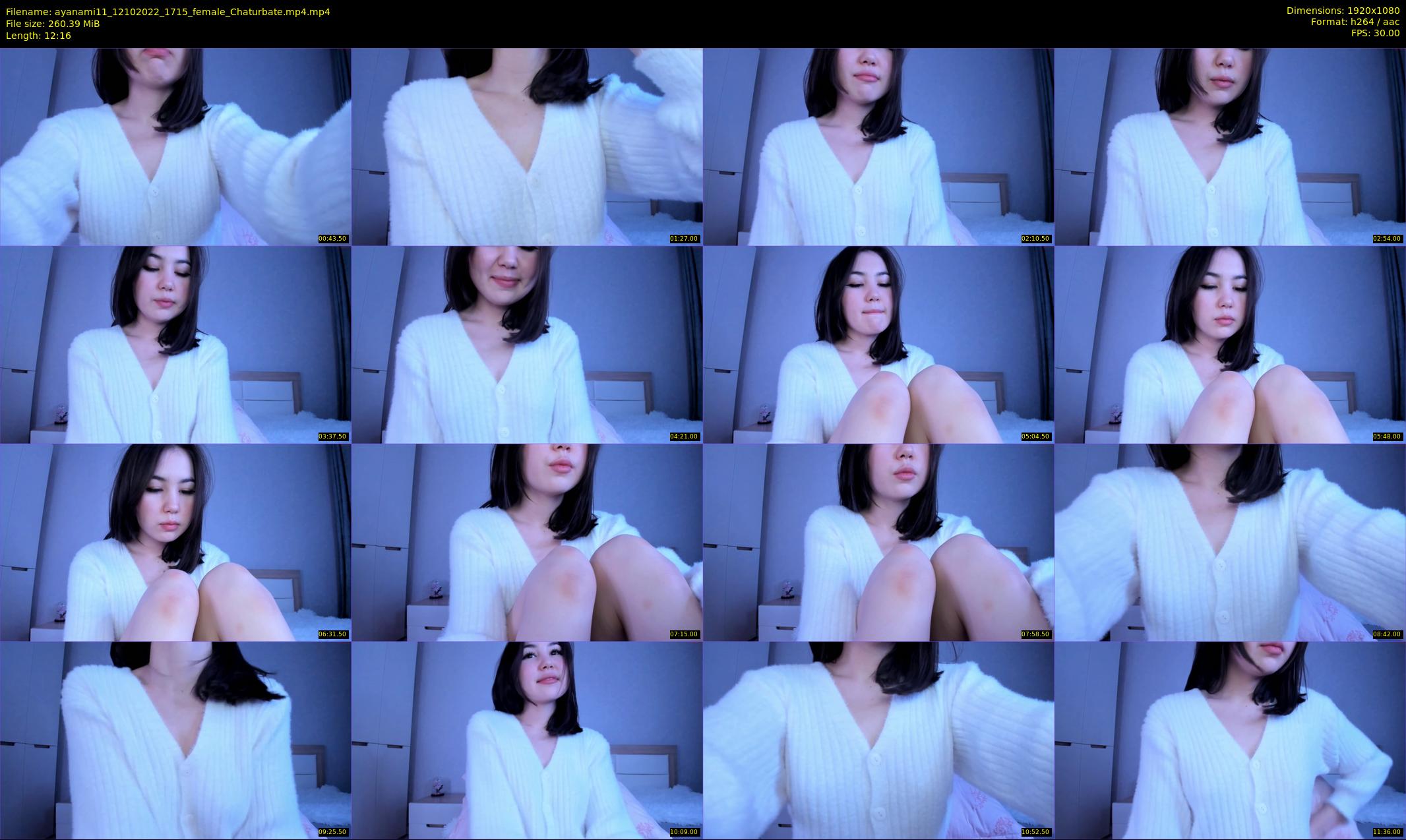 ayanami11 — 13 minute Chaturbate female cam show recording, 1080p, Oct 12, 2022