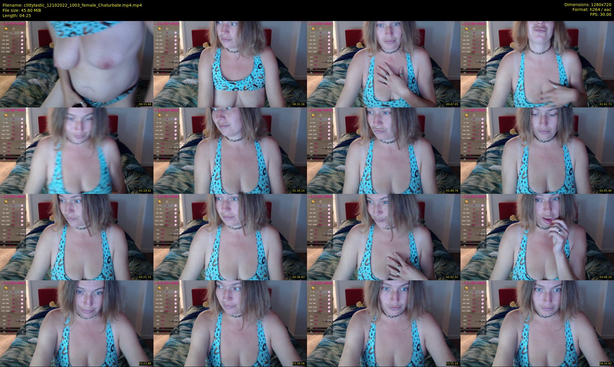 clittytastic — 5 minute Chaturbate female cam show recording, 720p, Oct 12, 2022