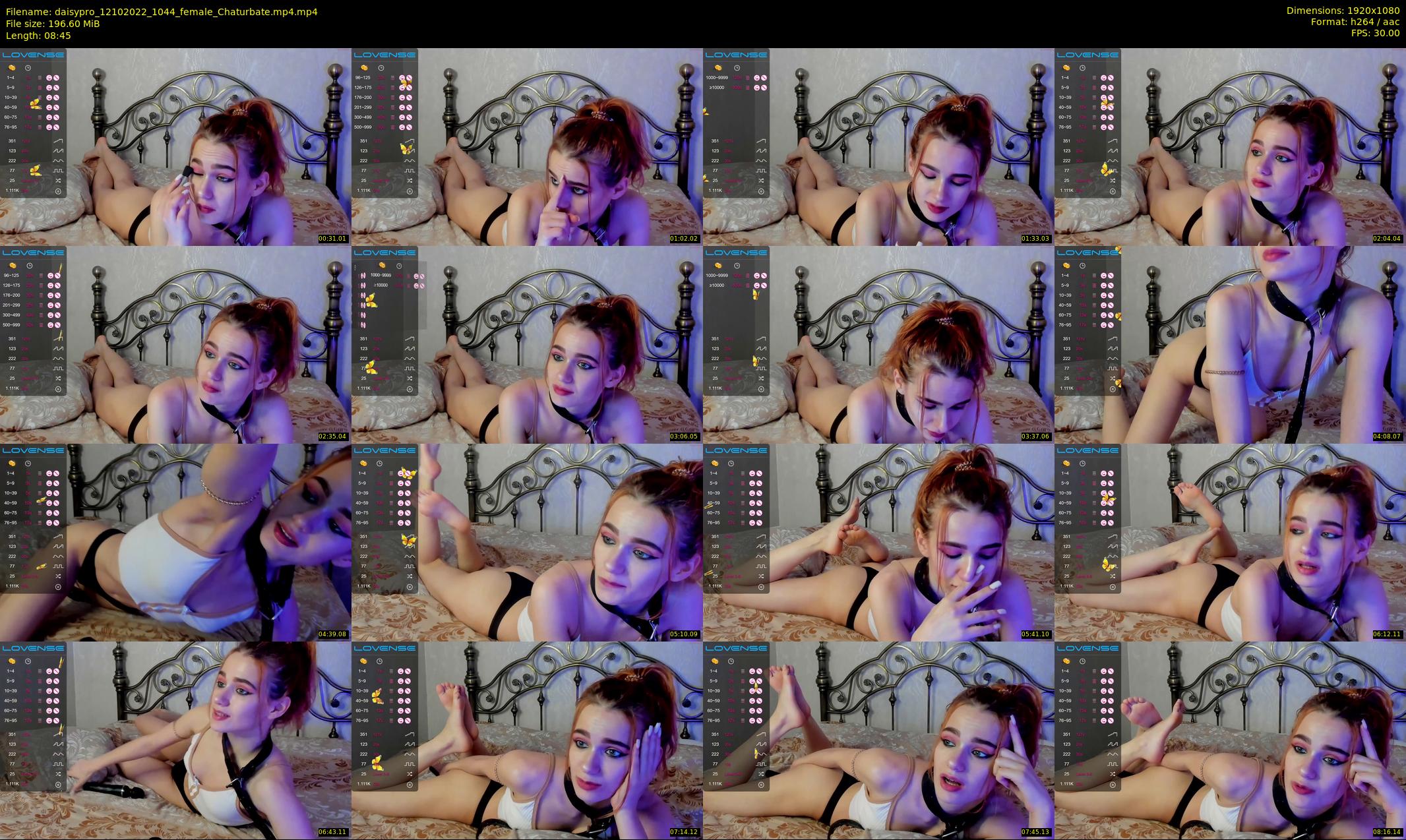daisypro — 9 minute Chaturbate couple cam show recording, 1080p, Oct 12, 2022