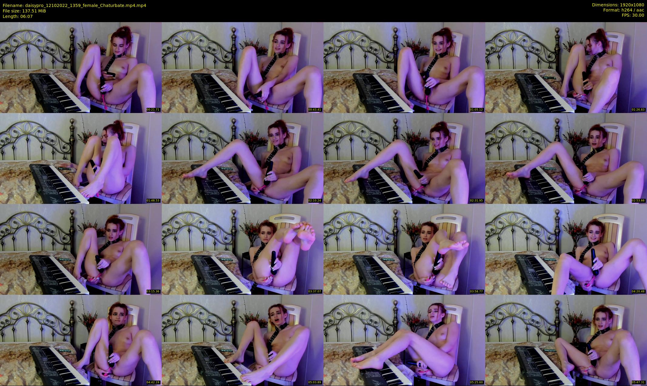 daisypro — 7 minute Chaturbate couple cam show recording, 1080p, Oct 12, 2022