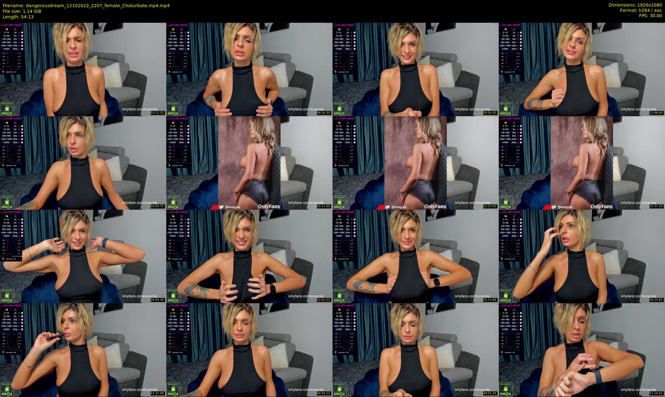 dangerousdream — 55 minute Chaturbate couple cam show recording, 1080p, Oct 12, 2022