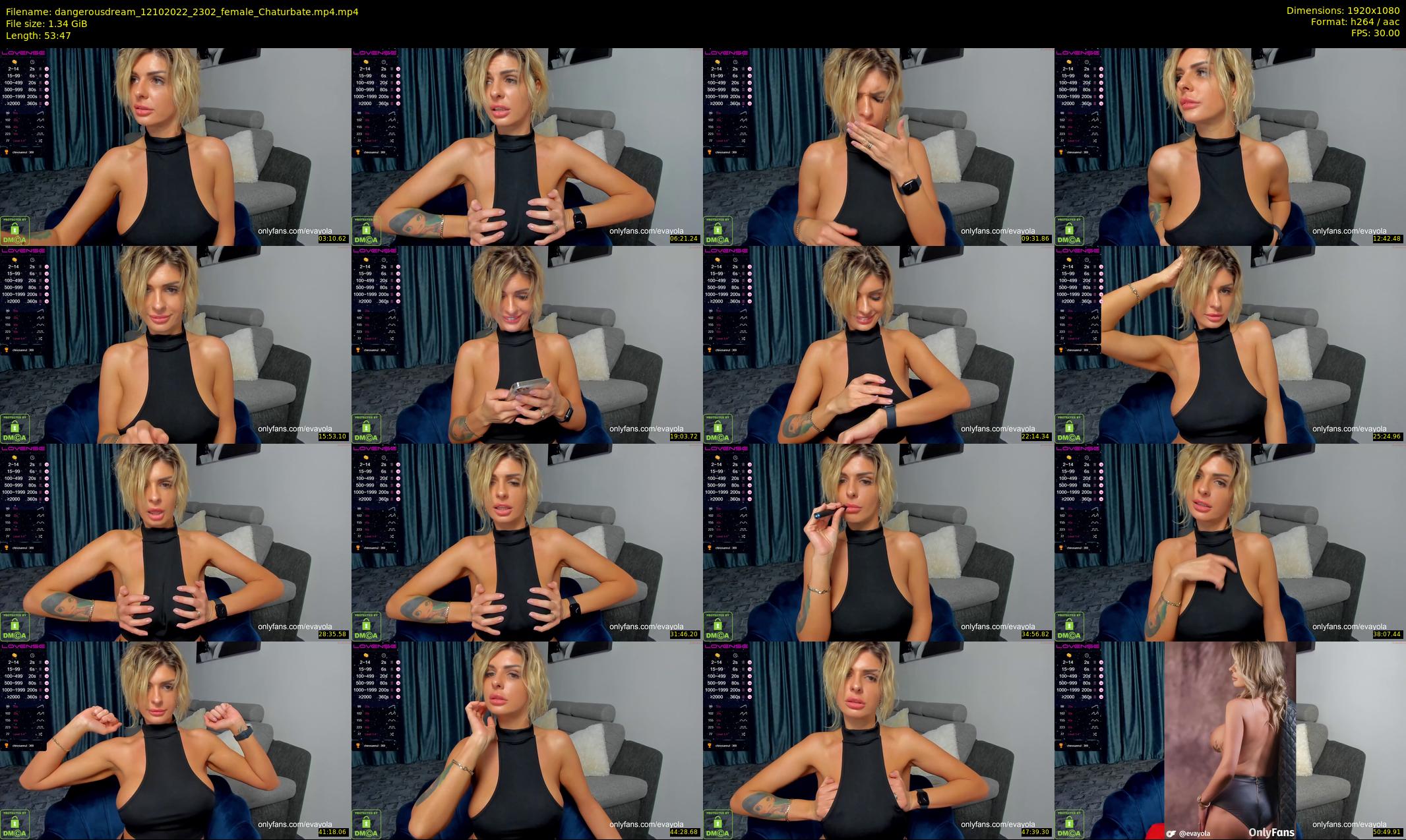 dangerousdream — 54 minute Chaturbate couple cam show recording, 1080p, Oct 12, 2022