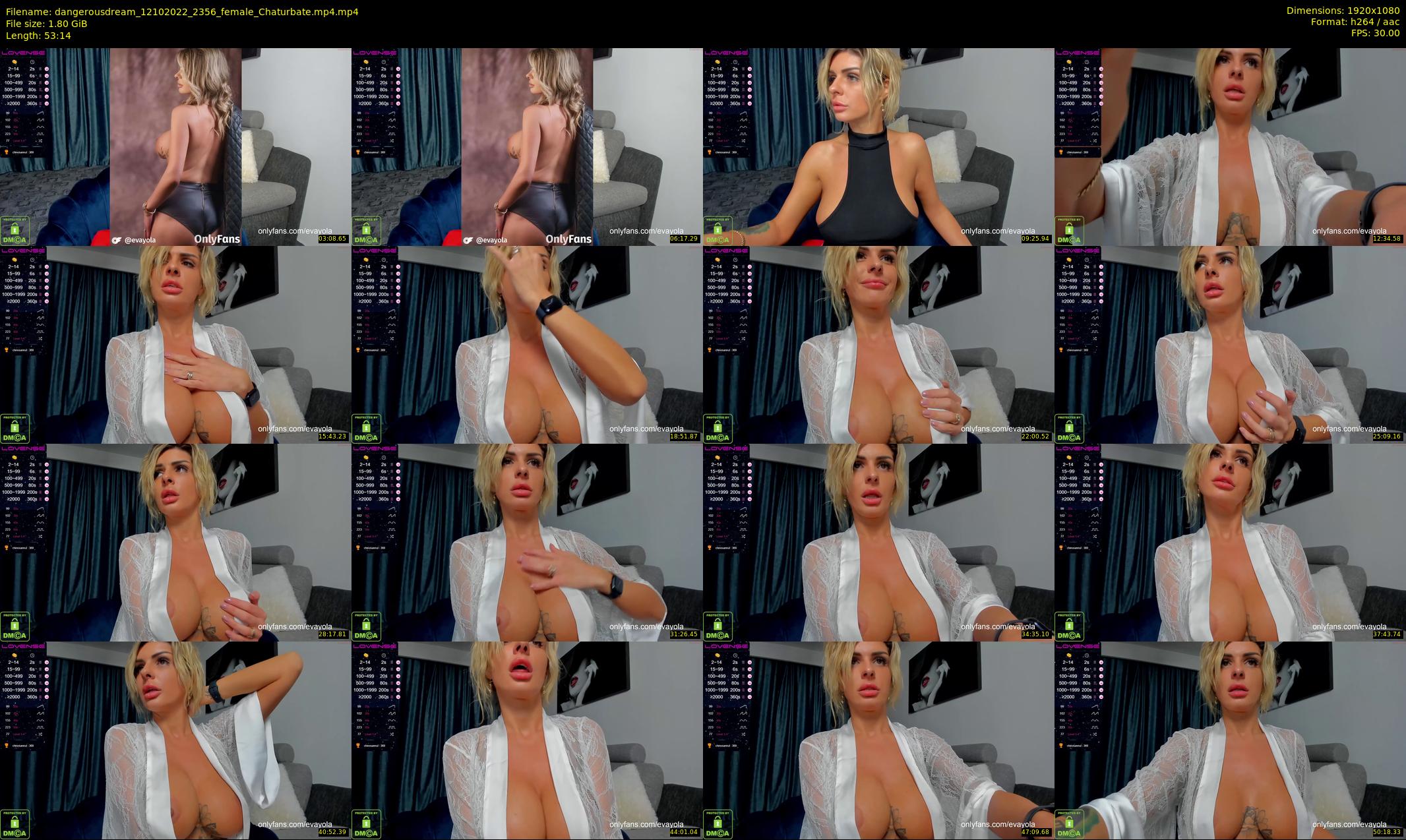 dangerousdream — 54 minute Chaturbate couple cam show recording, 1080p, Oct 12, 2022