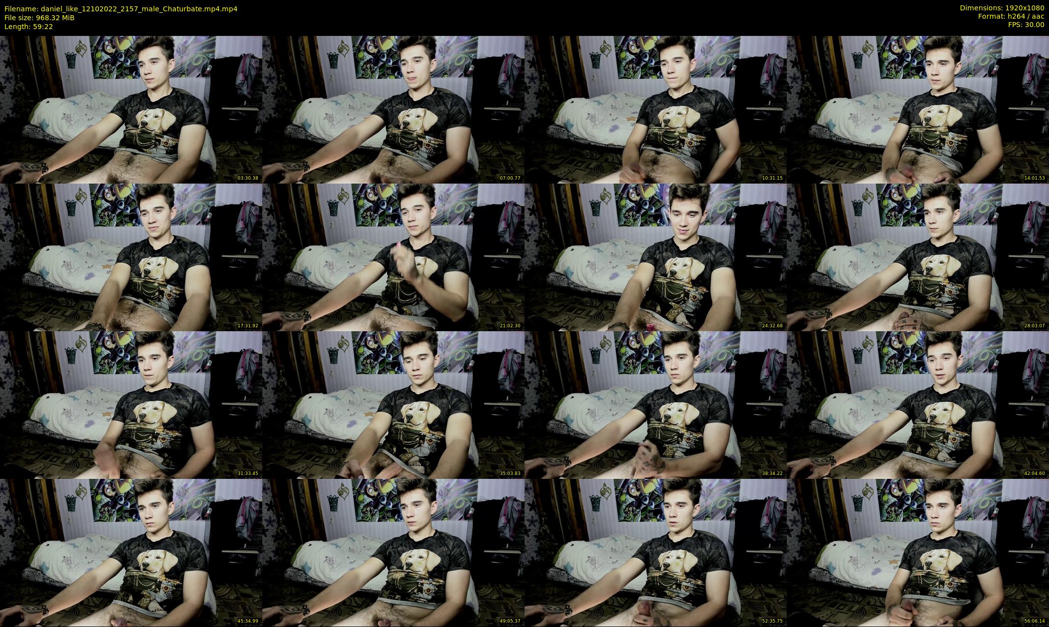 daniel_like — 60 minute Chaturbate male cam show recording, 1080p, Oct 12, 2022