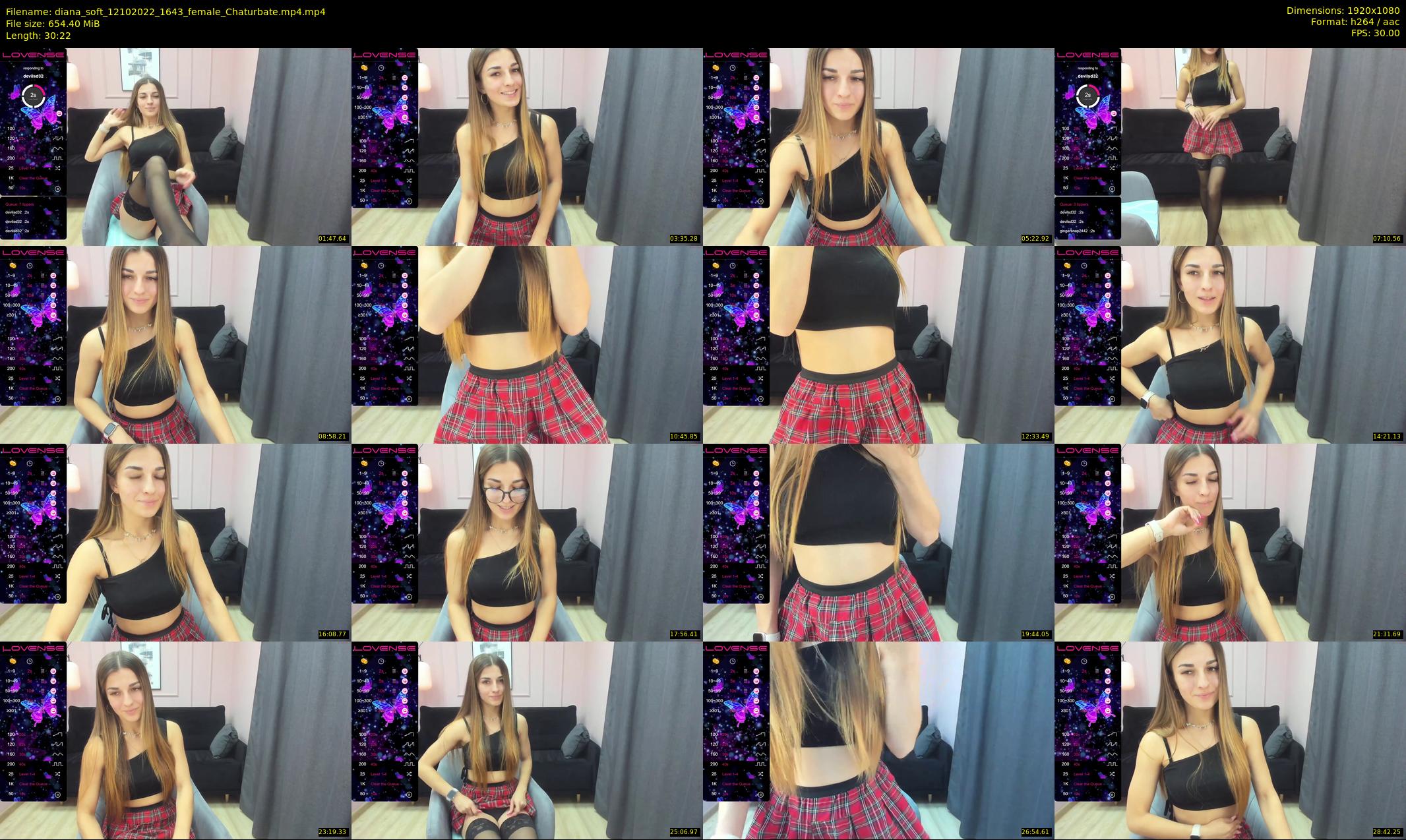 diana_soft — 31 minute Chaturbate female cam show recording, 1080p, Oct 12, 2022