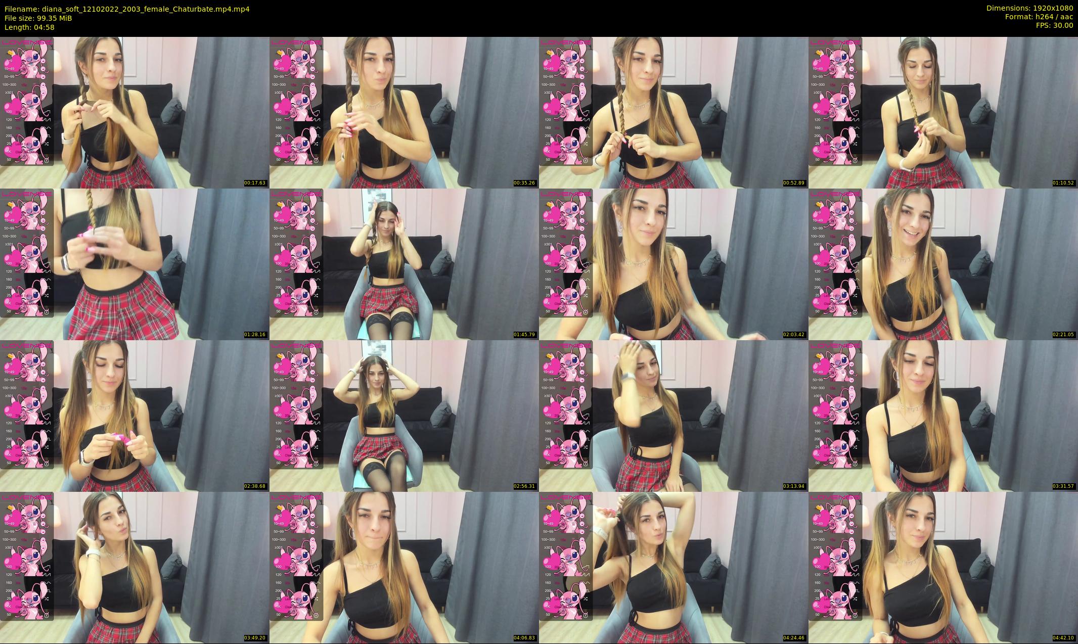 diana_soft — 5 minute Chaturbate female cam show recording, 1080p, Oct 12, 2022