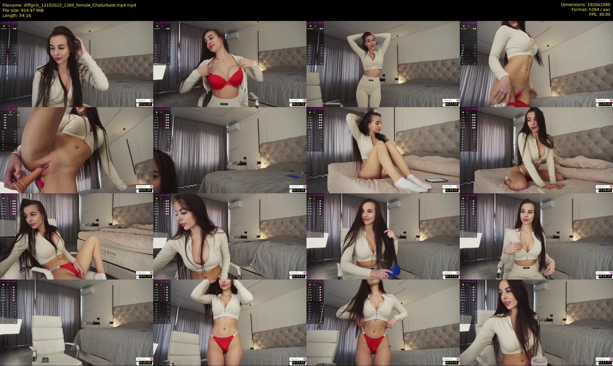 diffgirls — 55 minute Chaturbate female cam show recording, 1080p, Oct 12, 2022