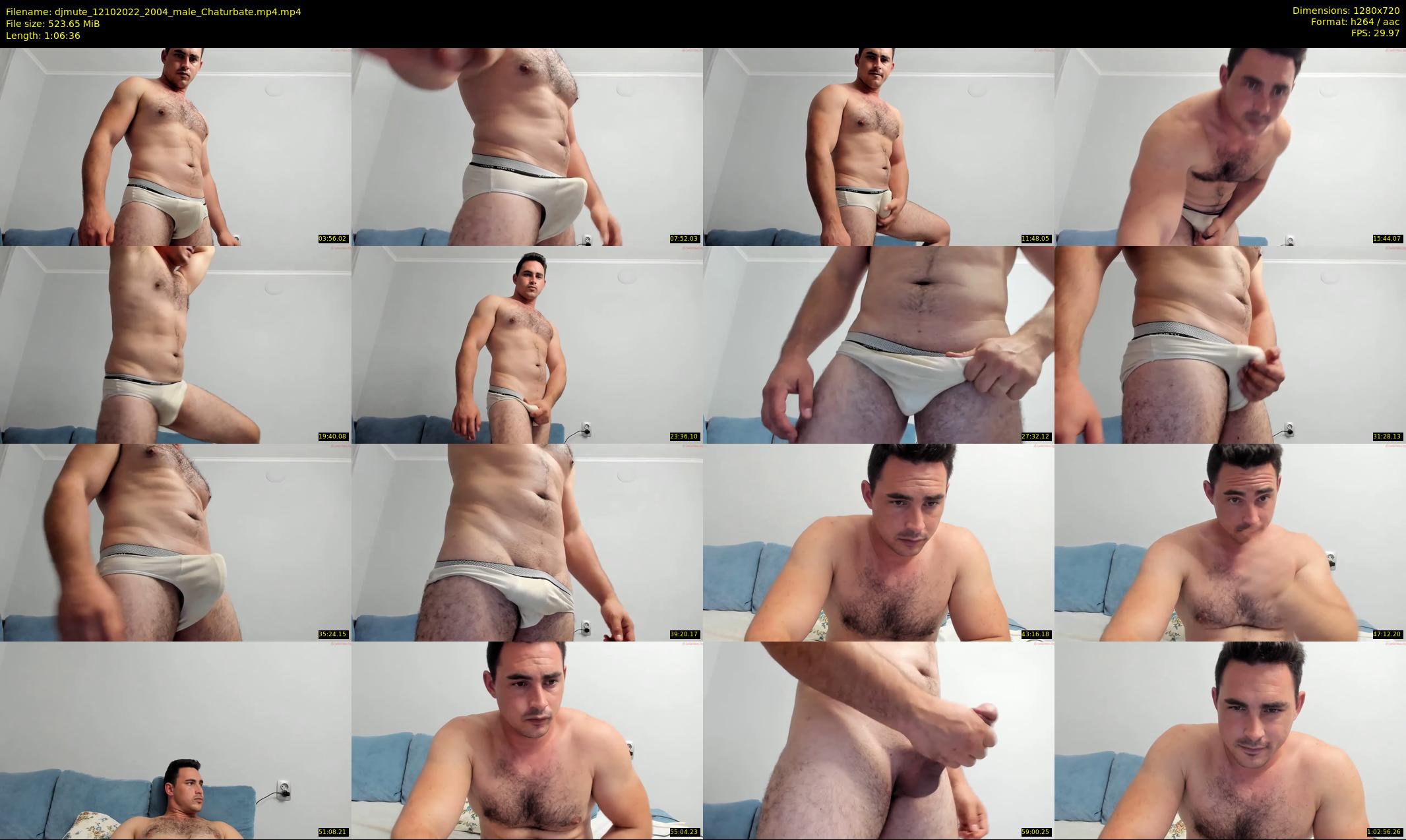 djmute — 67 minute Chaturbate male cam show recording, 720p, Oct 12, 2022
