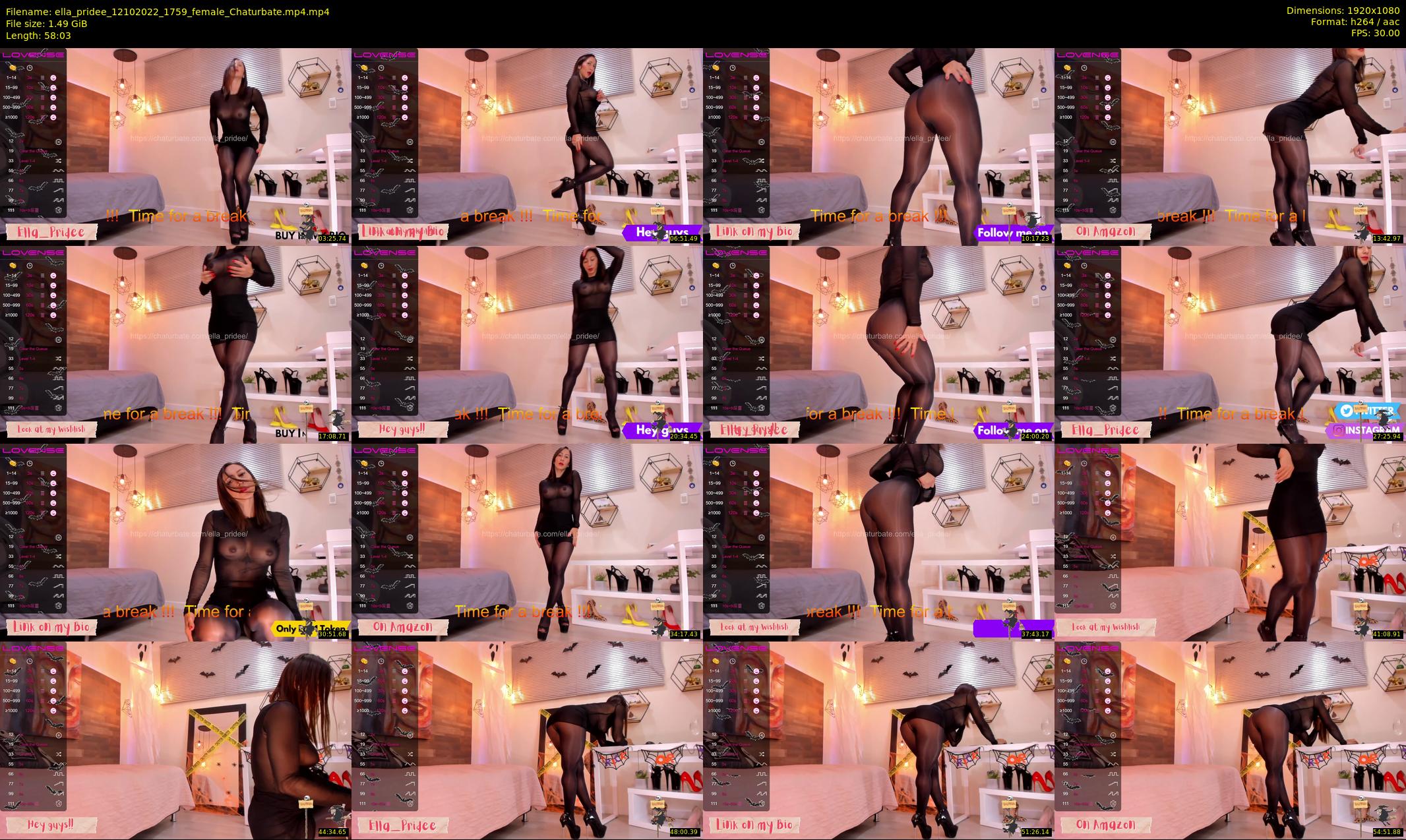 ella_pridee — 59 minute Chaturbate female cam show recording, 1080p, Oct 12, 2022