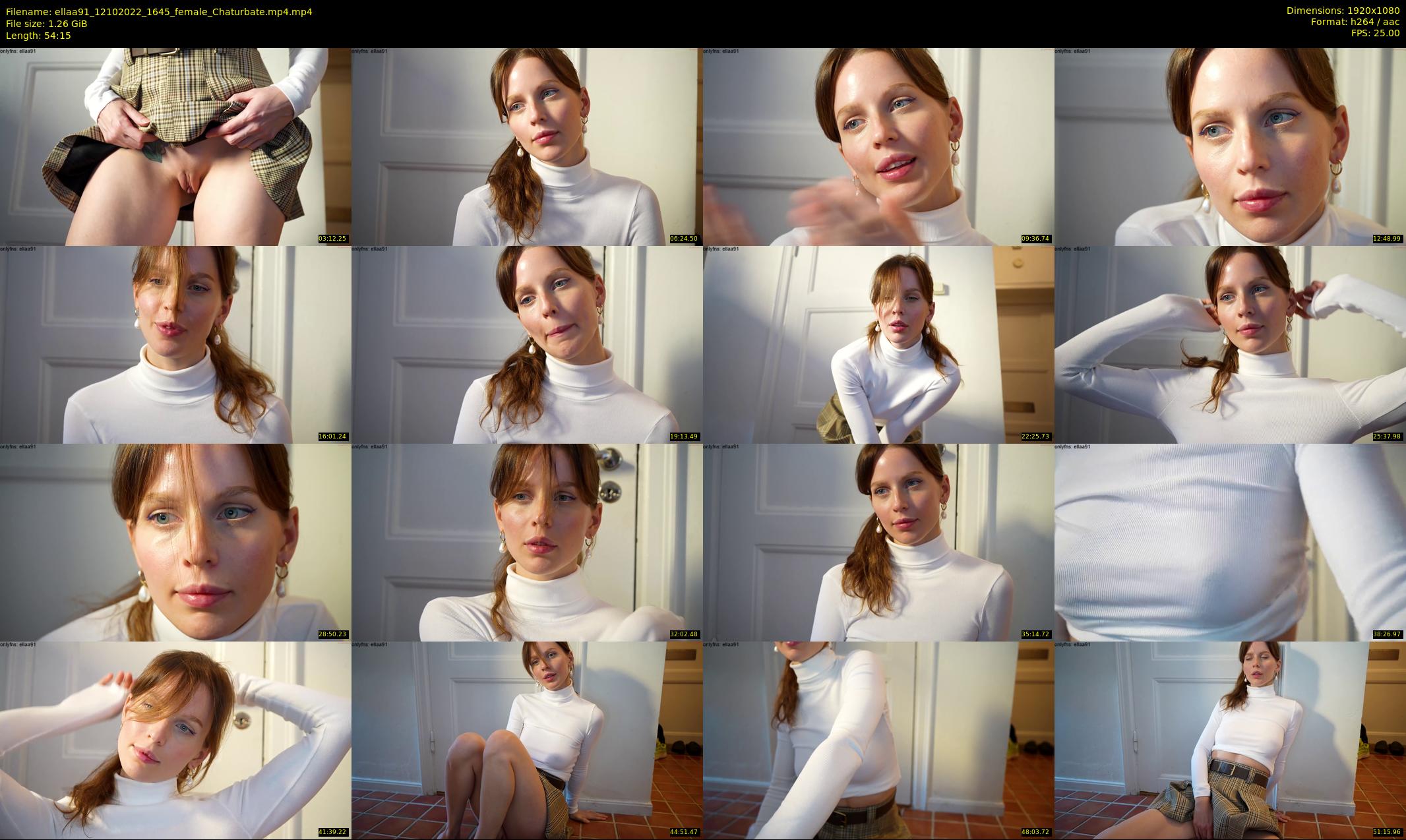 ellaa91 — 55 minute Chaturbate female cam show recording, 1080p, Oct 12, 2022