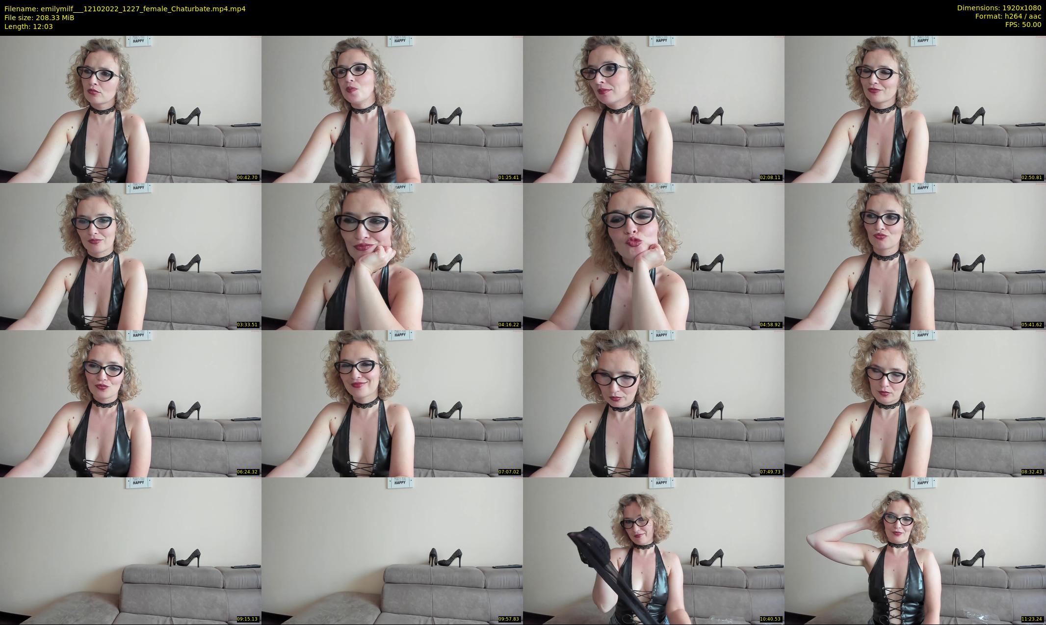 emilymilf__ — 13 minute Chaturbate female cam show recording, 1080p, Oct 12, 2022