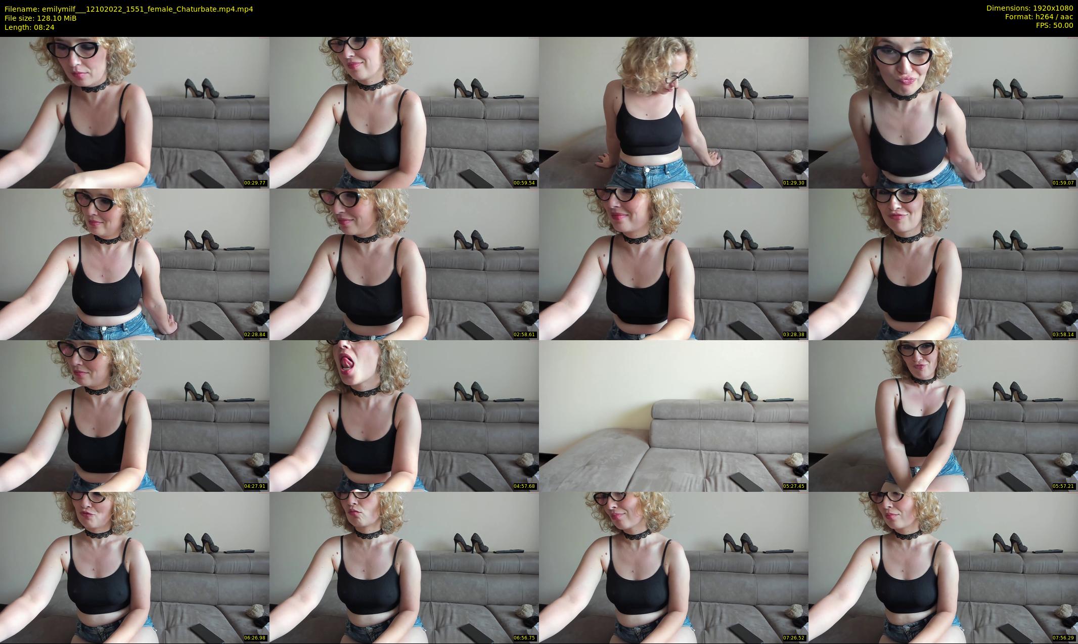 emilymilf__ — 9 minute Chaturbate female cam show recording, 1080p, Oct 12, 2022