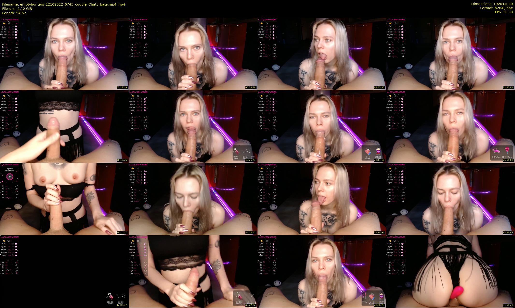 emptyhunters — 55 minute Chaturbate couple cam show recording, 1080p, Oct 12, 2022