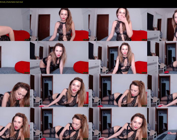evolett — 24 minute Chaturbate female cam show recording, 720p, Oct 12, 2022