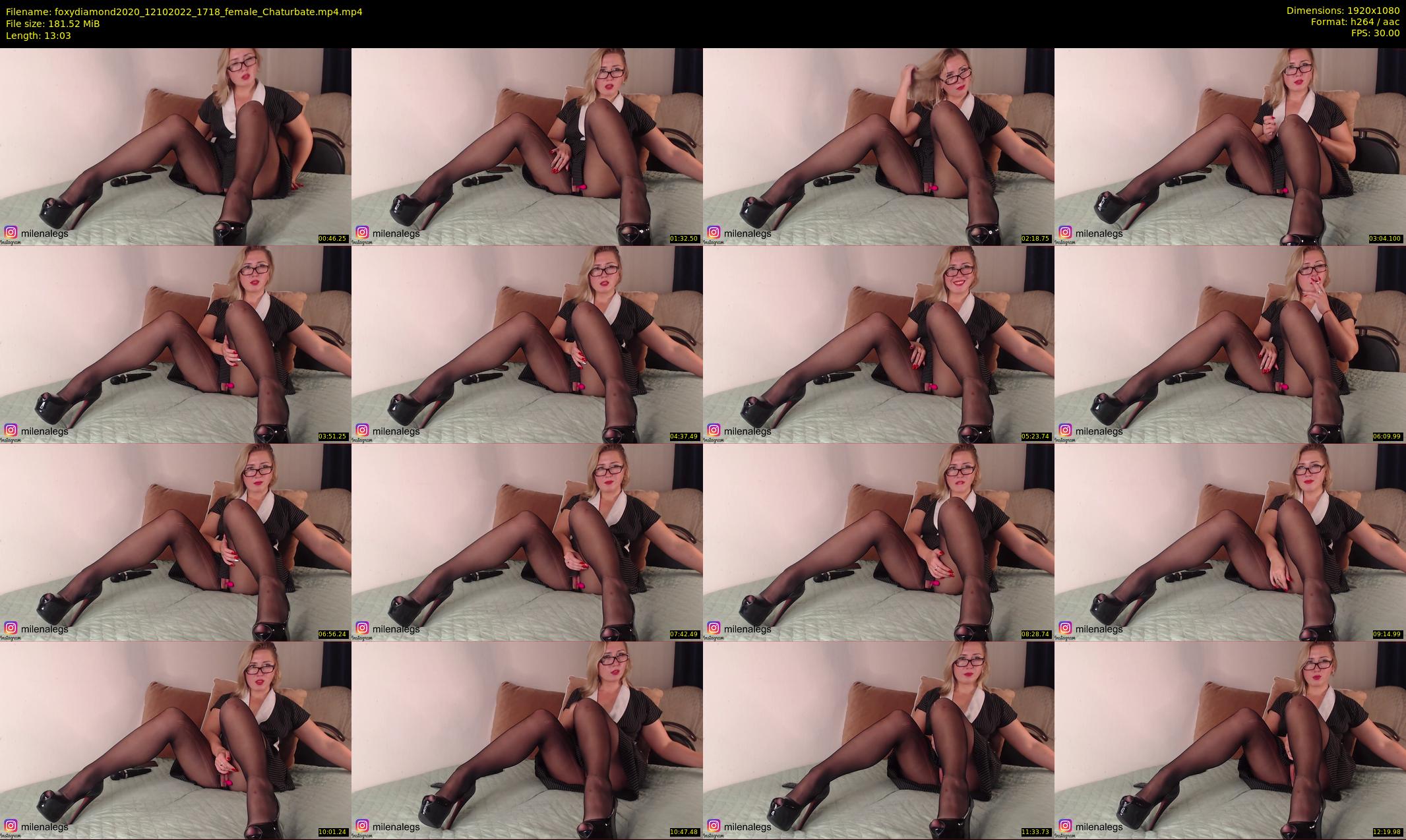 foxydiamond2020 — 14 minute Chaturbate female cam show recording, 1080p, Oct 12, 2022