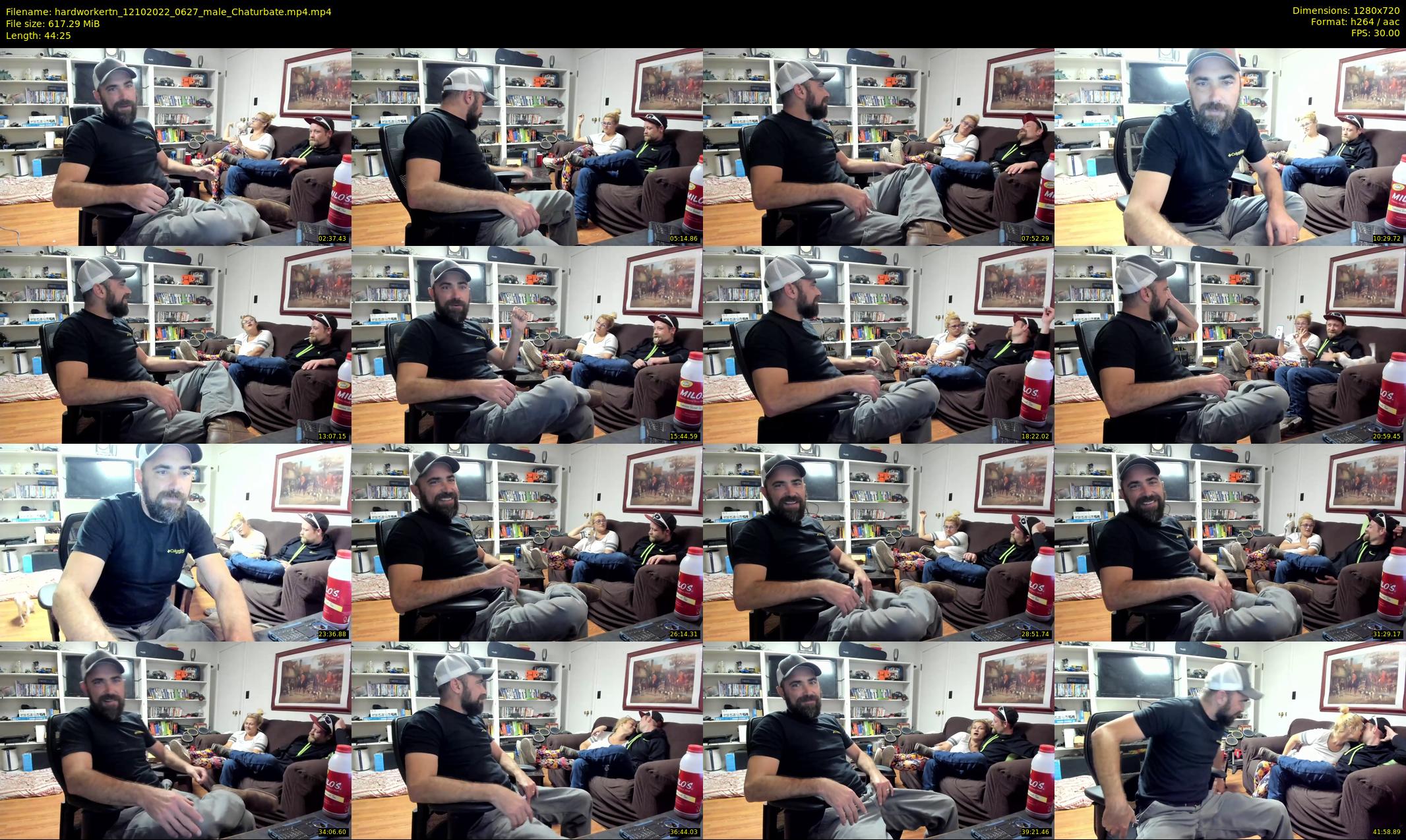 hardworkertn — 45 minute Chaturbate male cam show recording, 720p, Oct 12, 2022