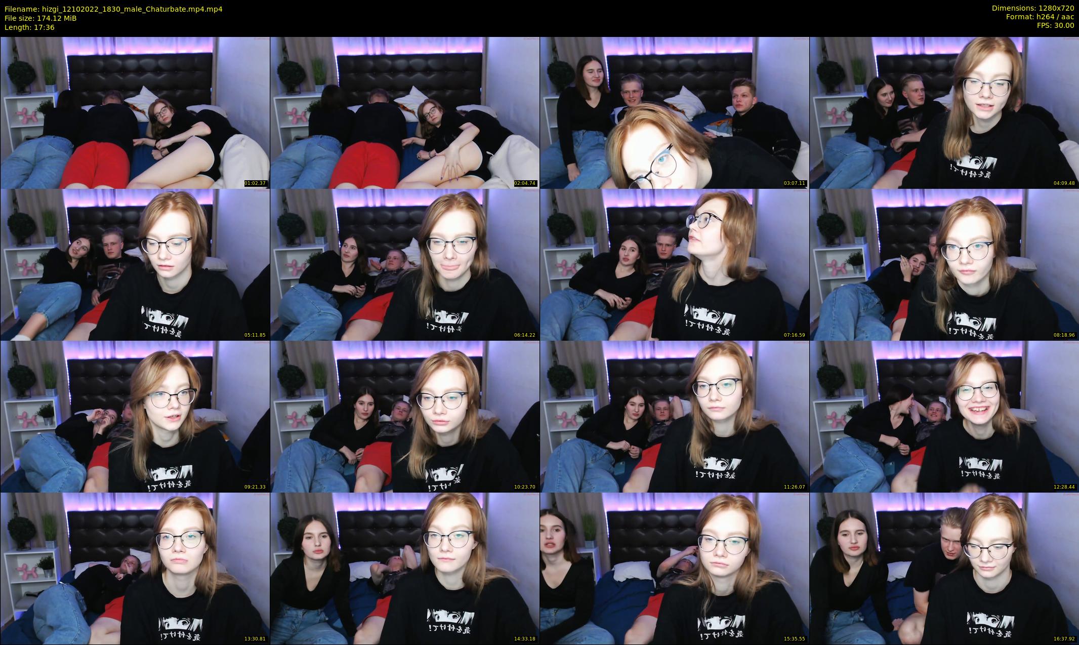 hizgi — 18 minute Chaturbate couple cam show recording, 720p, Oct 12, 2022
