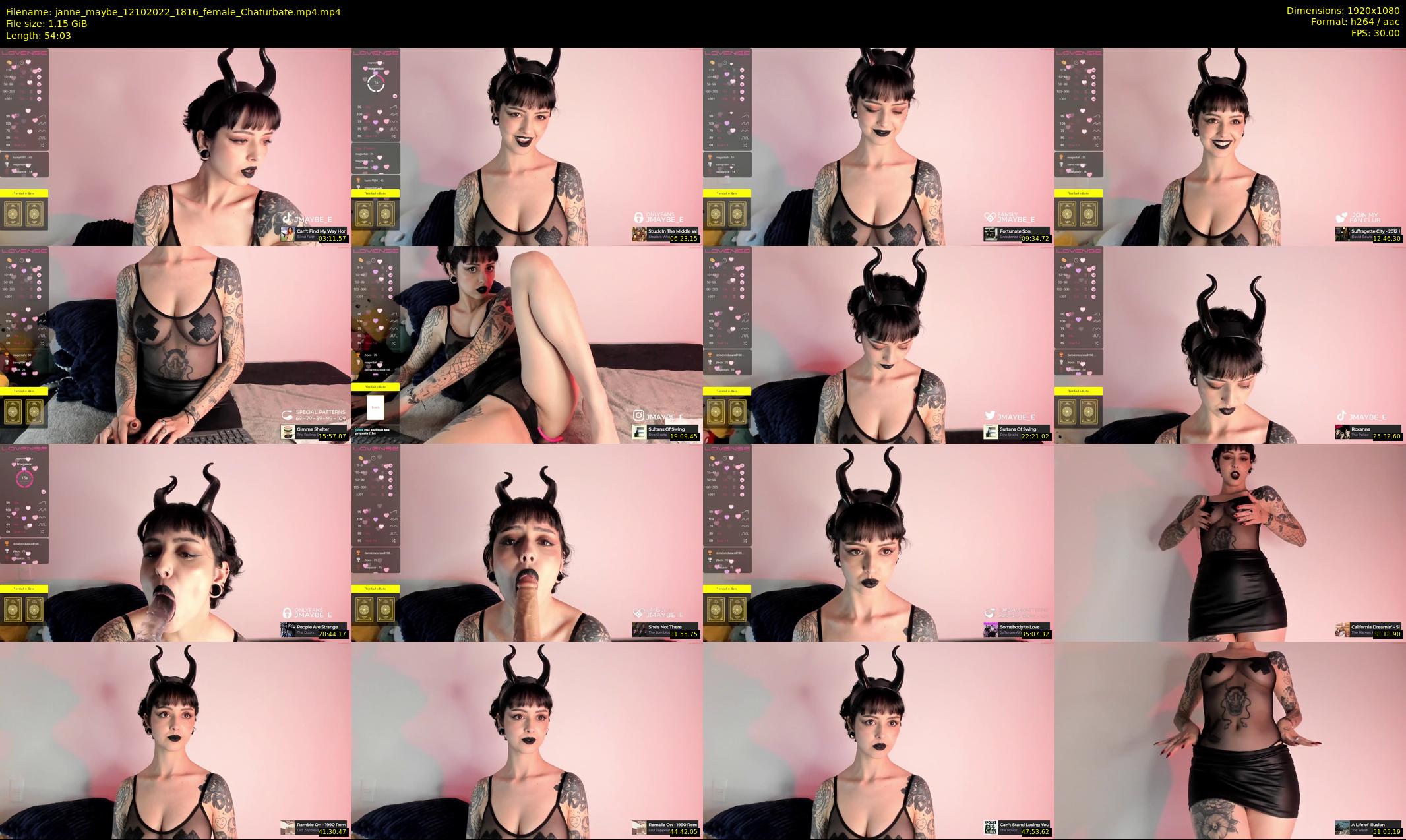 janne_maybe — 55 minute Chaturbate female cam show recording, 1080p, Oct 12, 2022