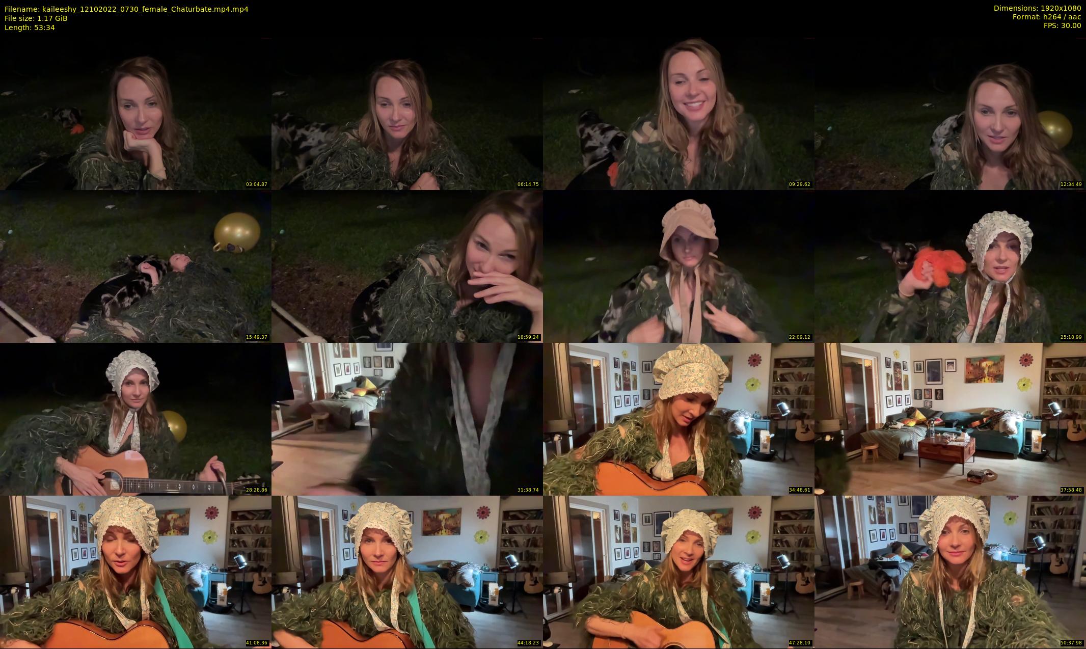 kaileeshy — 54 minute Chaturbate female cam show recording, 1080p, Oct 12, 2022