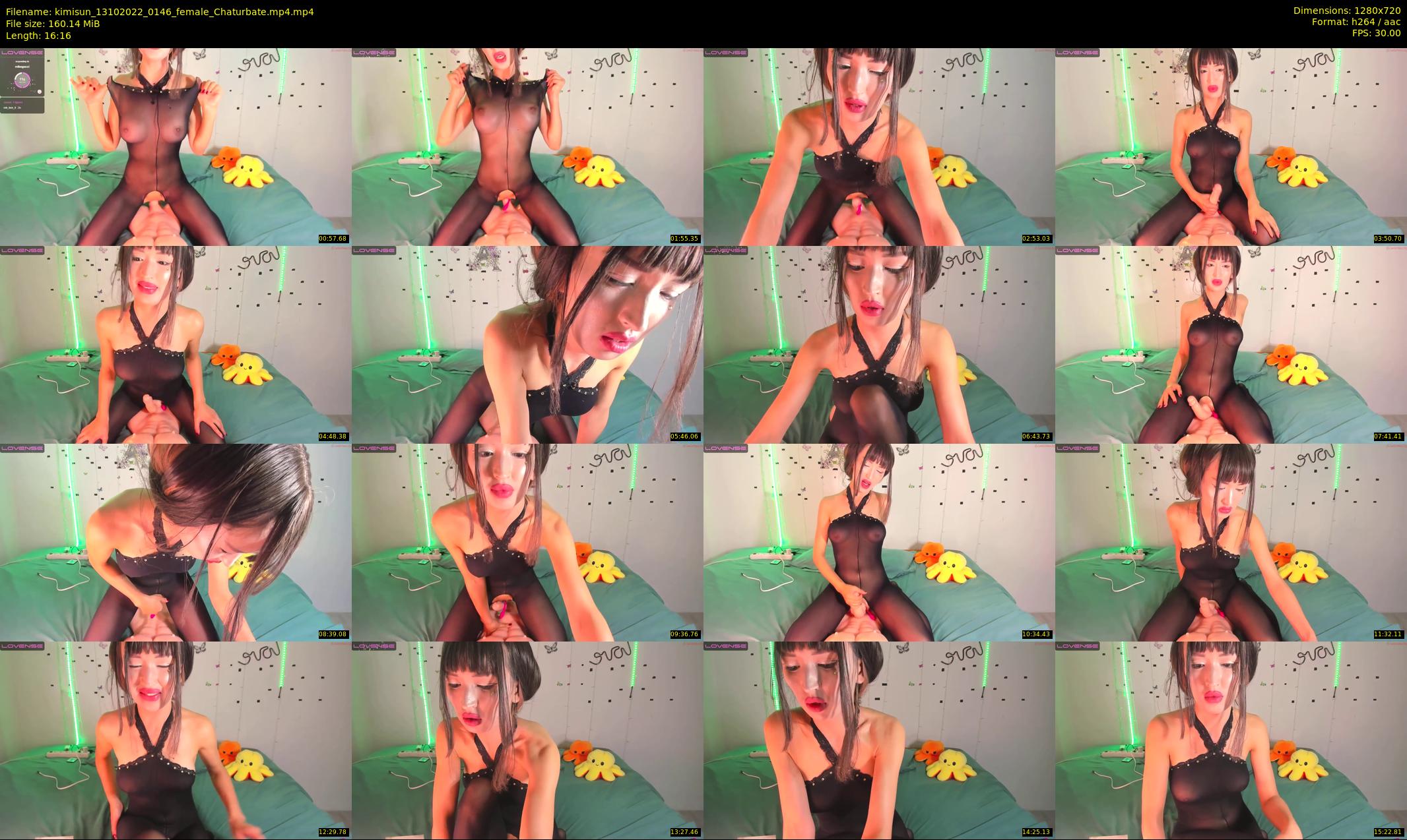 kimisun — 17 minute Chaturbate female cam show recording, 720p, Oct 13, 2022