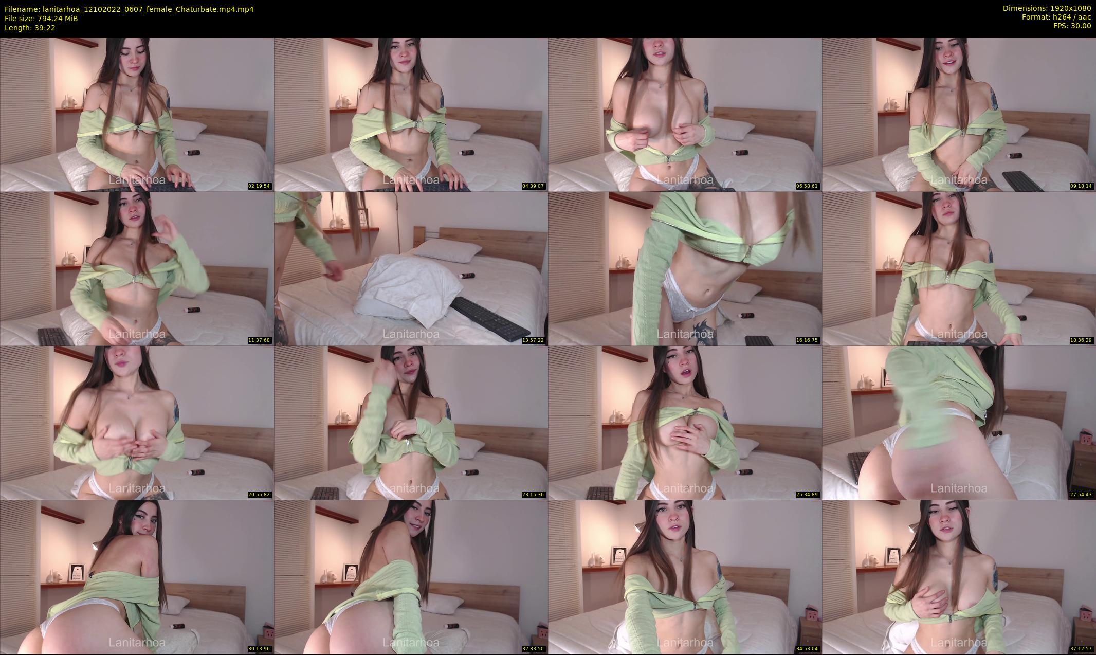 lanitarhoa — 40 minute Chaturbate female cam show recording, 1080p, Oct 12, 2022