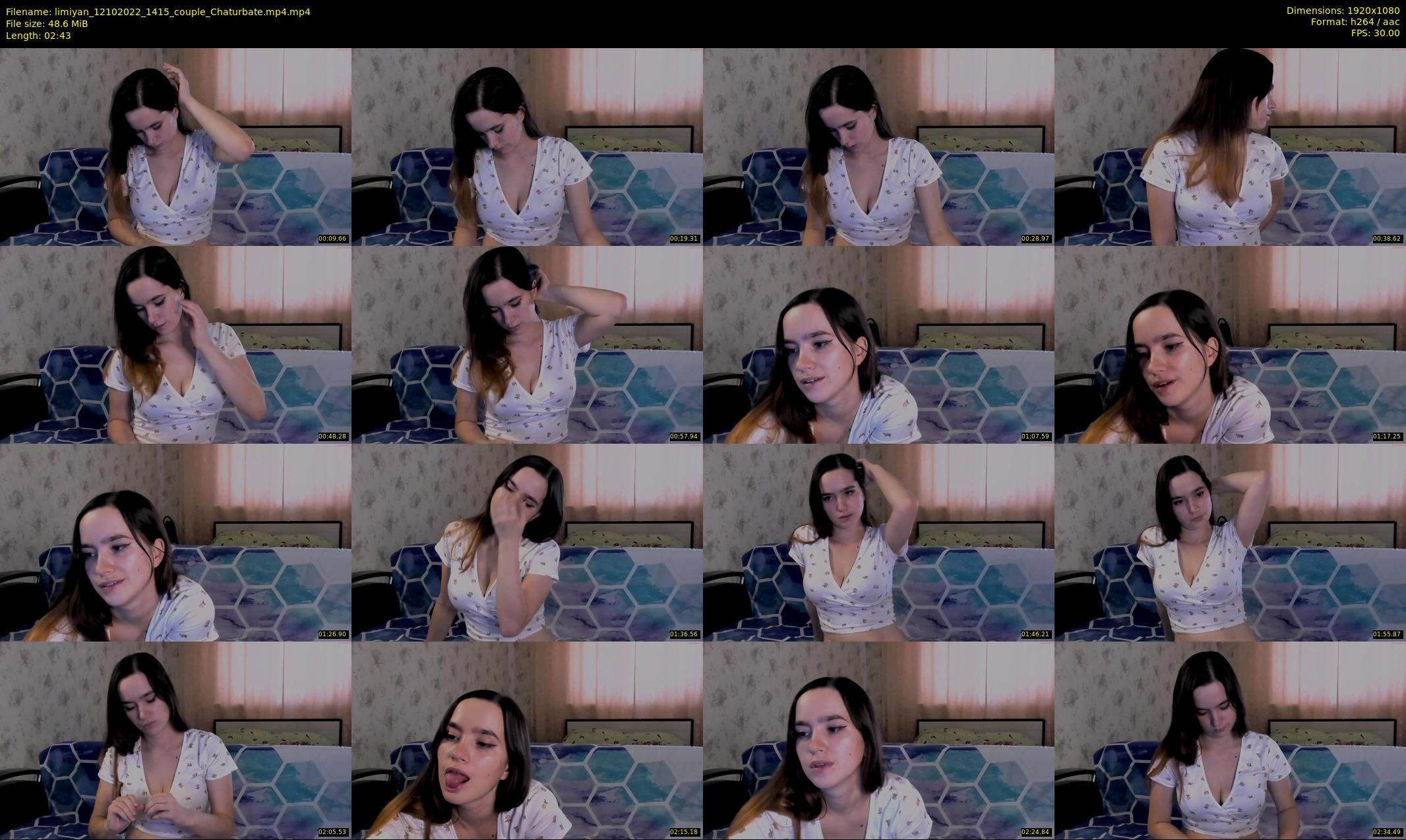 limiyan — 3 minute Chaturbate couple cam show recording, 1080p, Oct 12, 2022