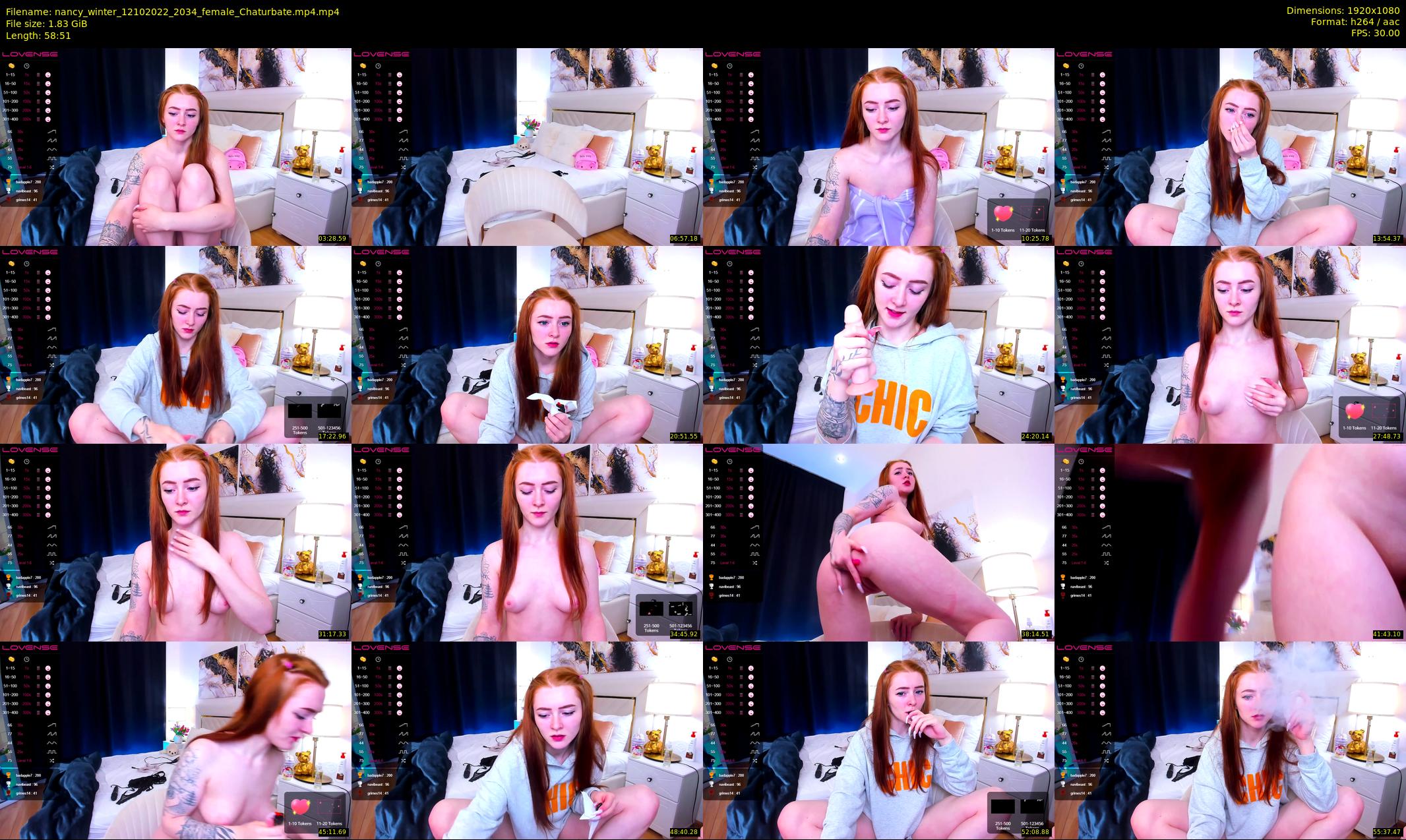 nancy_winter — 59 minute Chaturbate female cam show recording, 1080p, Oct 12, 2022