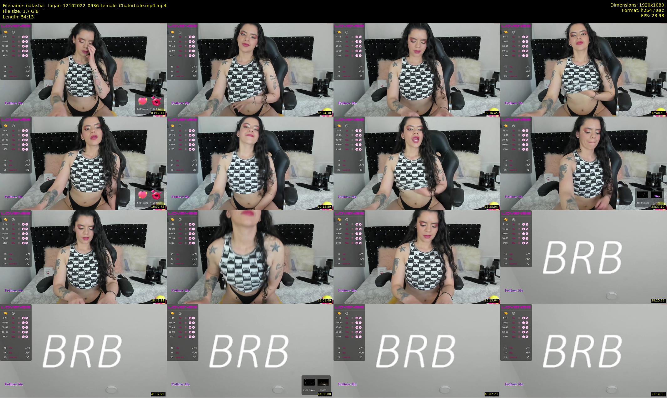 natasha__logan — 55 minute Chaturbate female cam show recording, 1080p, Oct 12, 2022