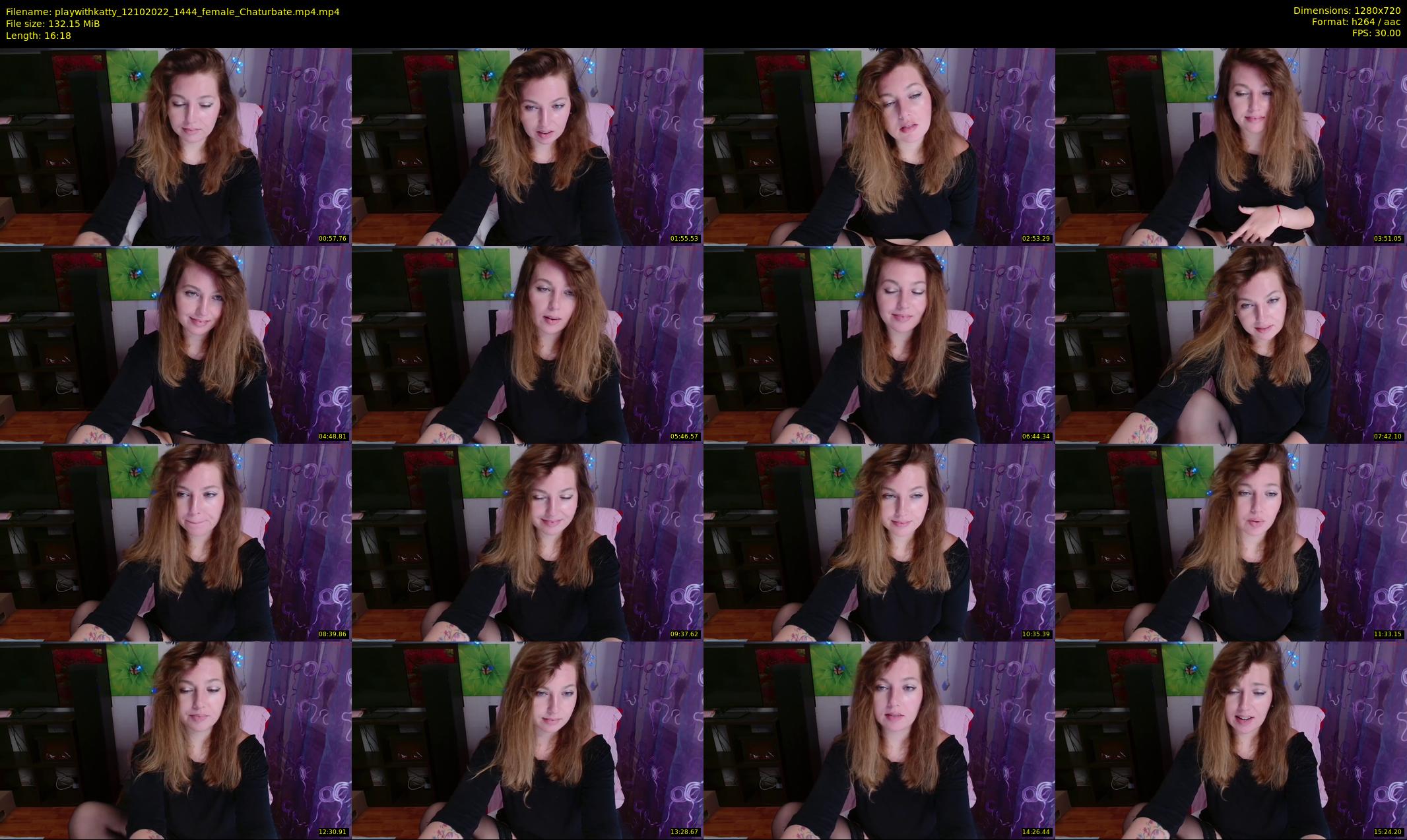 playwithkatty — 17 minute Chaturbate female cam show recording, 720p, Oct 12, 2022