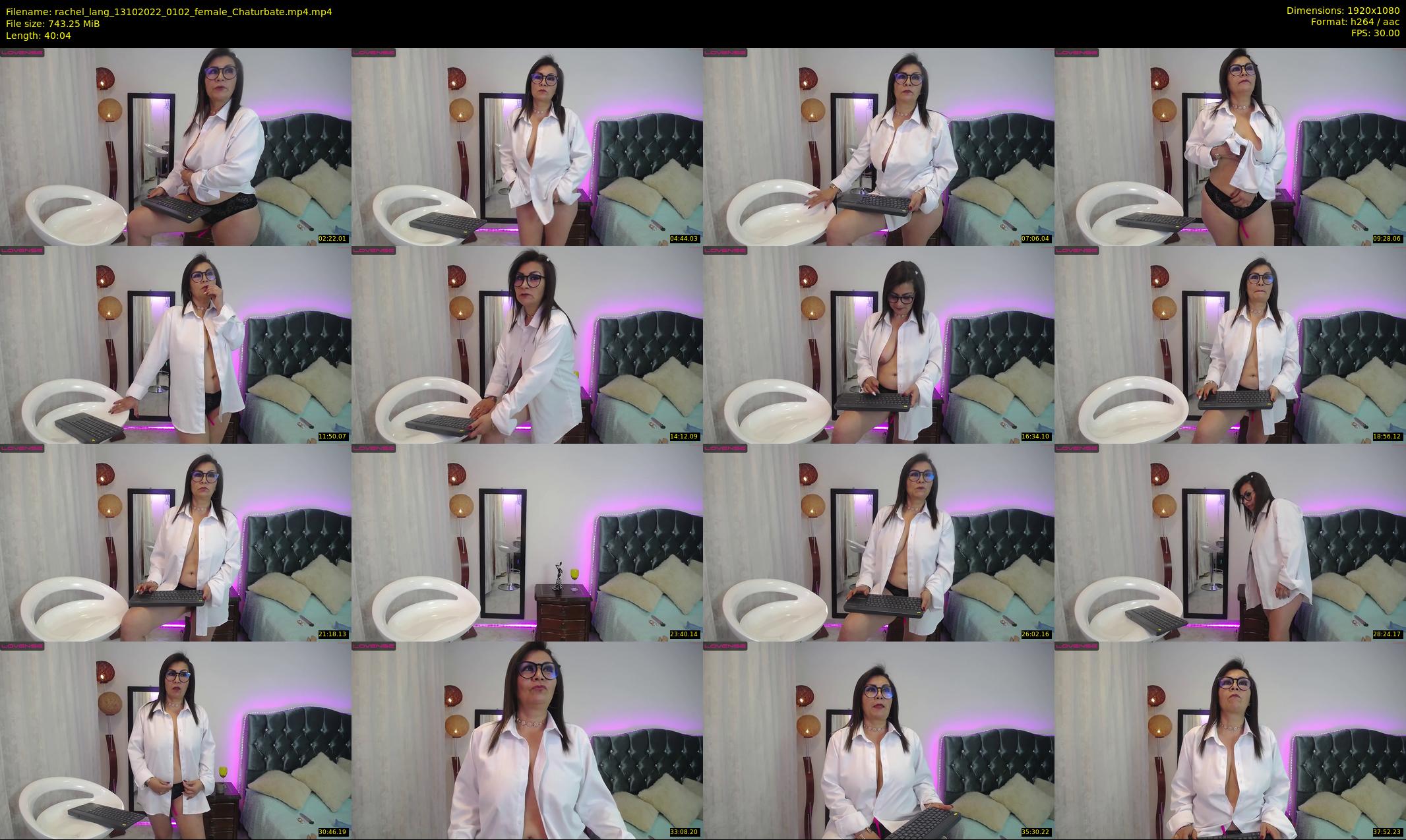 rachel_lang — 41 minute Chaturbate female cam show recording, 1080p, Oct 13, 2022