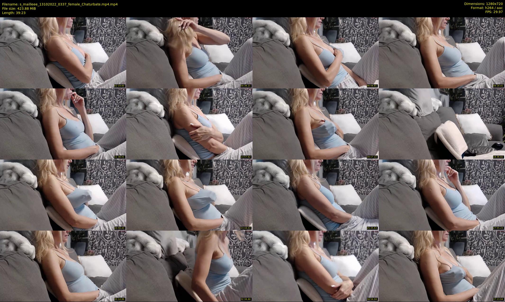 s_mailleee — 40 minute Chaturbate female cam show recording, 720p, Oct 13, 2022
